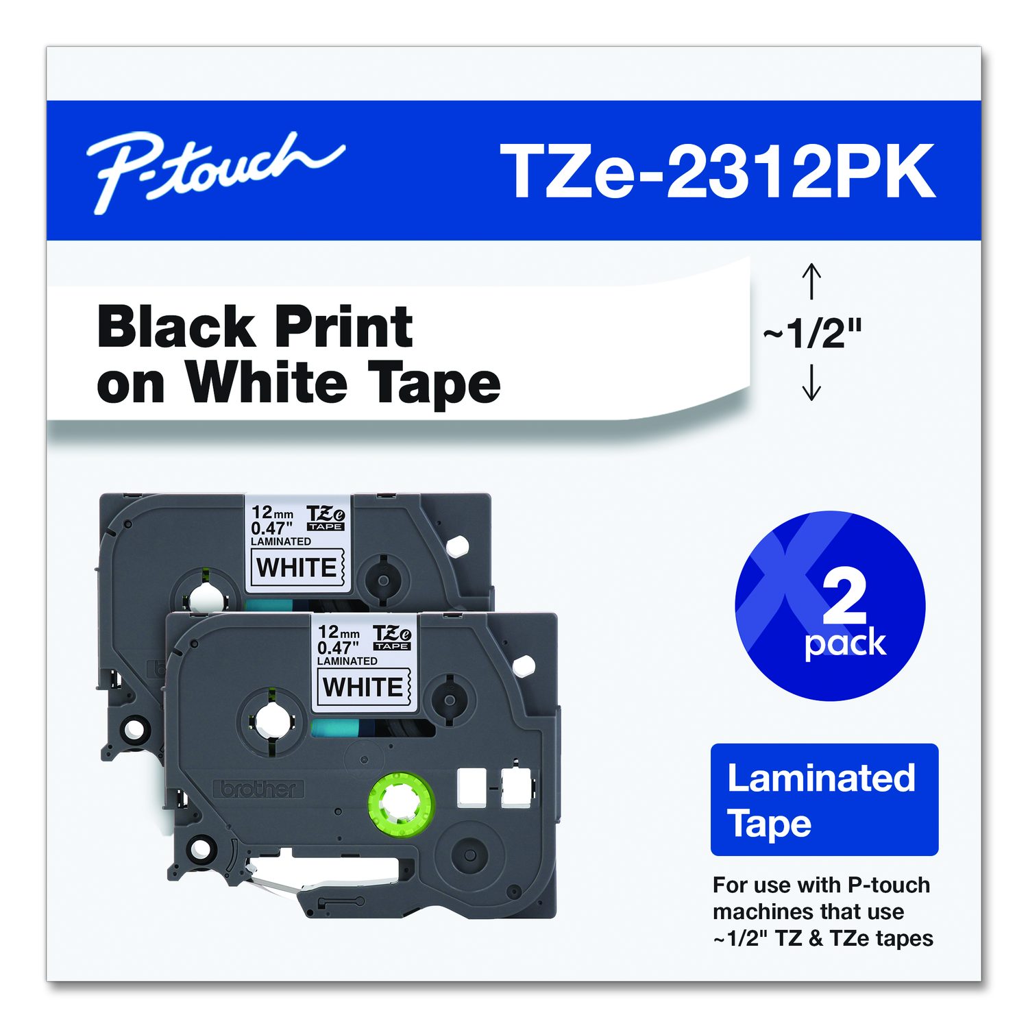 TZe Standard Labeling Tape 