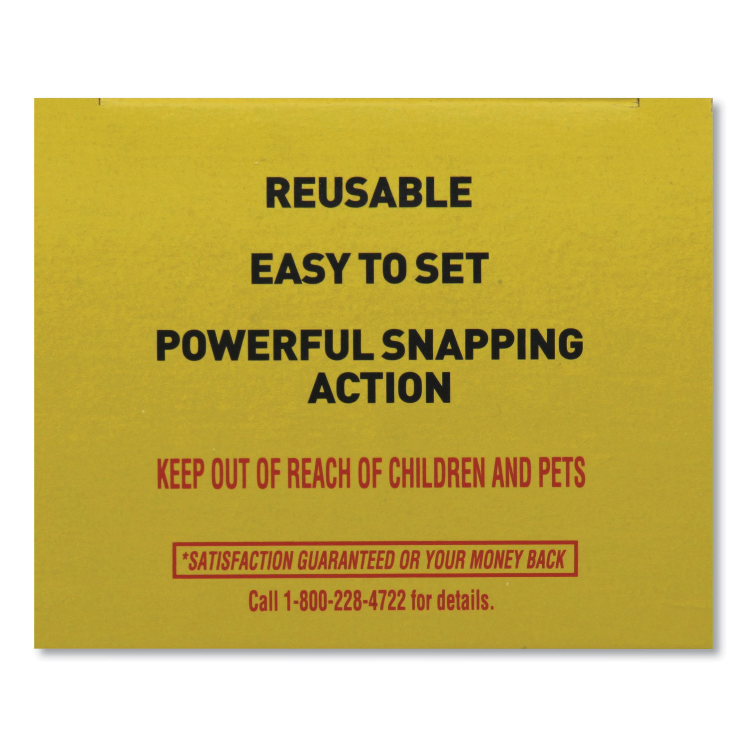 Ultra Set Covered Snap Trap, Plastic, 6/Carton - ASE Direct