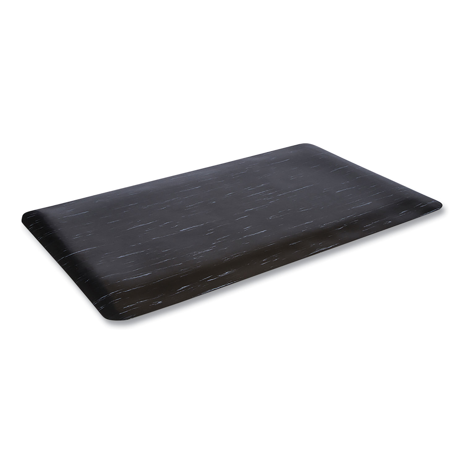 Flex Step Rubber Anti-Fatigue Mat, Polypropylene, 24 x 36, Black