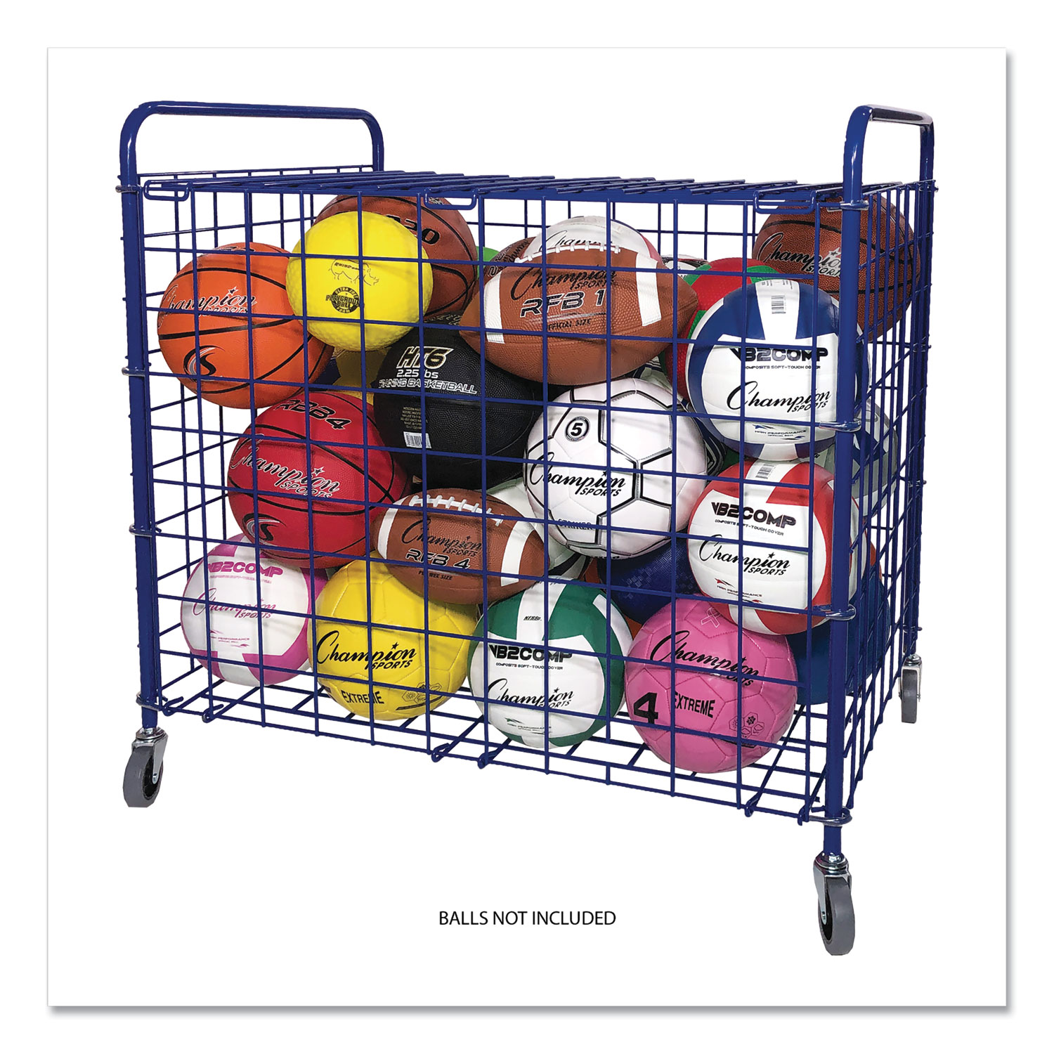 Basketball Storage Cage Cart