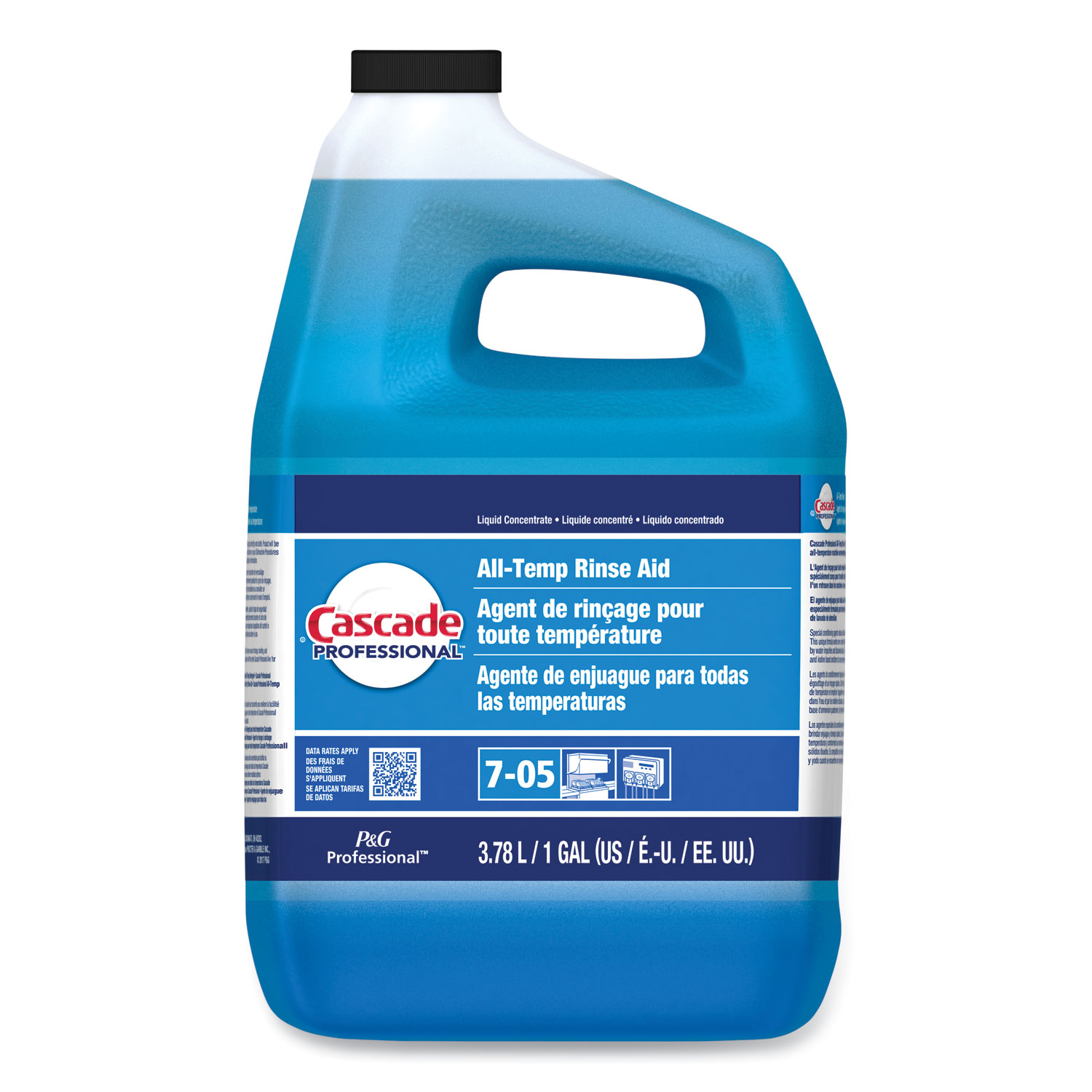 All-Temp Rinse Aid, Fresh, 1 gal, 2/Carton