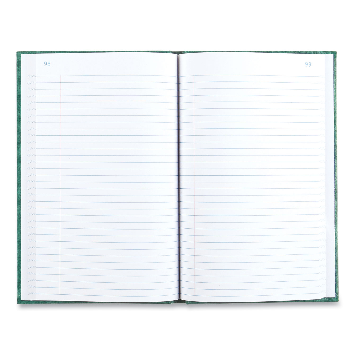 Emerald Series Account Book, Green Cover, 9.63 x 6.25 Sheets, 200 ...