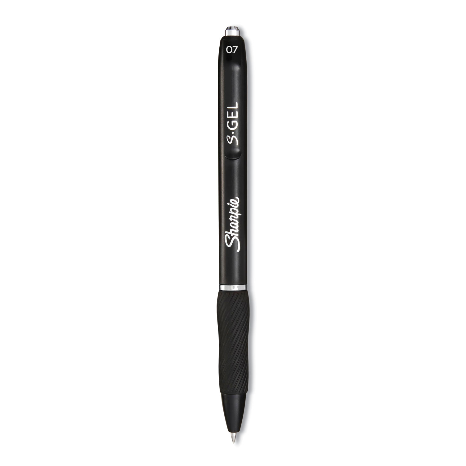 S-Gel High-Performance Gel Pen, Retractable, Medium 0.7mm, Black Ink, Black  Barrel, 36/Pack - BOSS Office and Computer Products