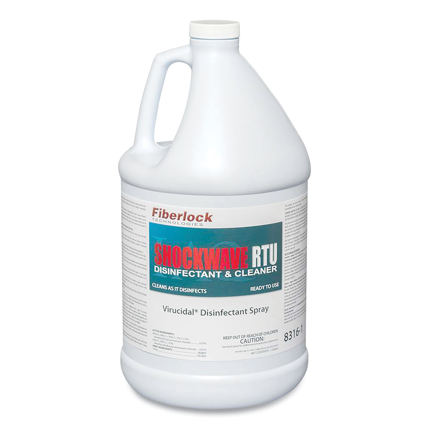 ShockWave RTU Disinfectant Spray, 1 gal Bottle