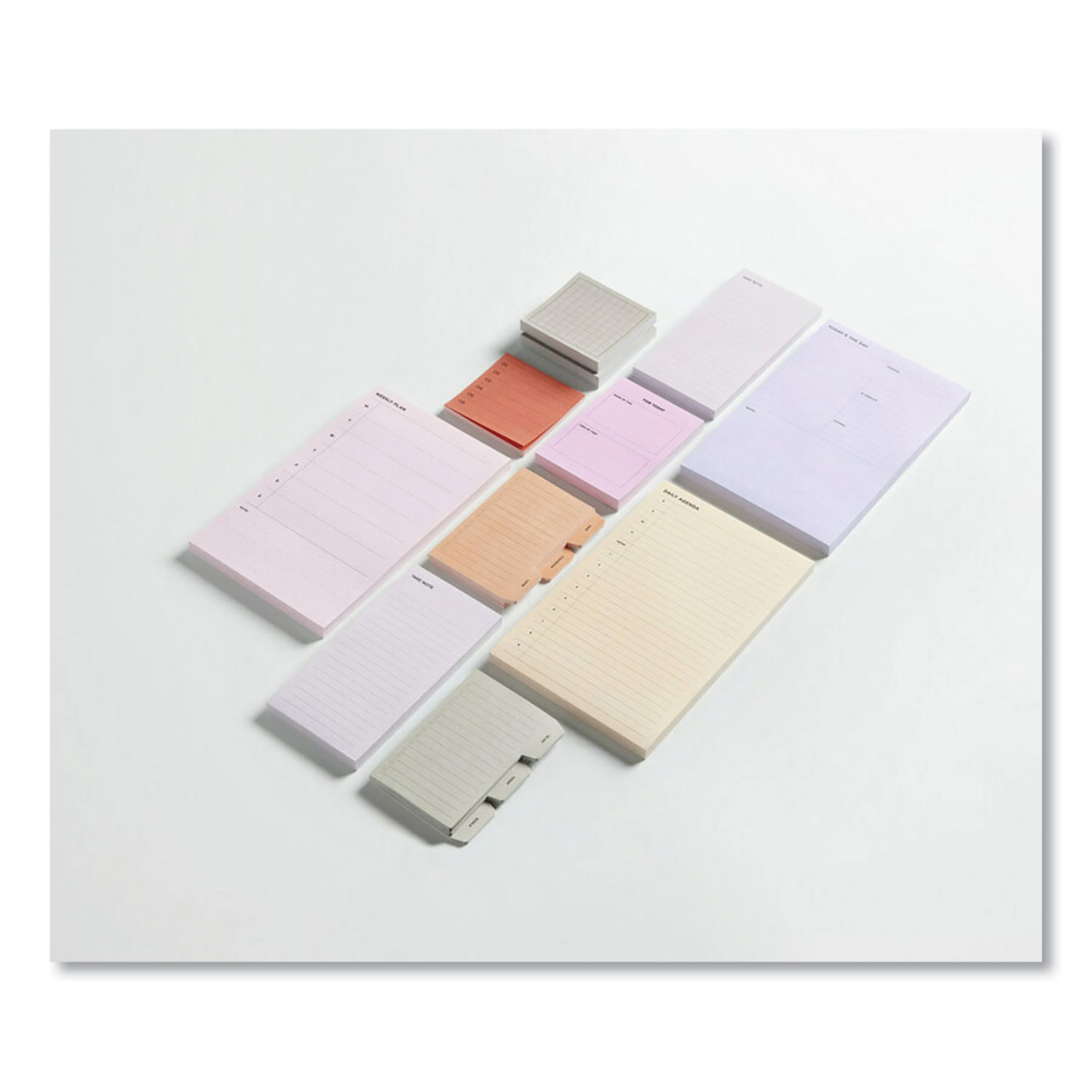 Noted by Post-it® Brand Lined Adhesive Notes, List, 2.9 x 5.7, Blue ...