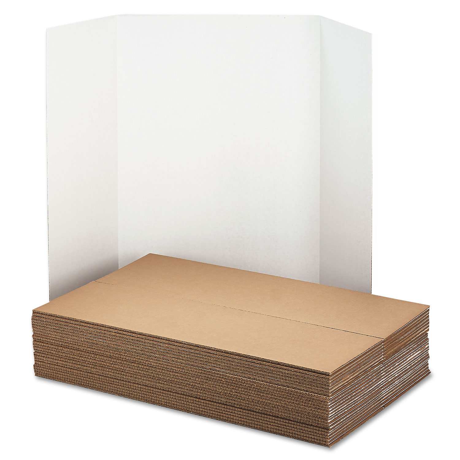 Spotlight Presentation Board, 48 x 36, White, 24/Carton