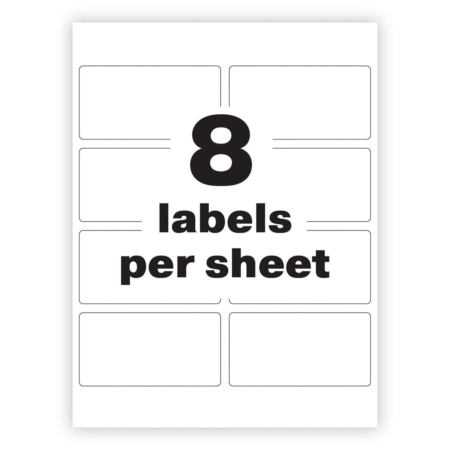 PermaTrack Tamper-Evident Asset Tag Labels, Laser Printers, 2 x 3.75 ...