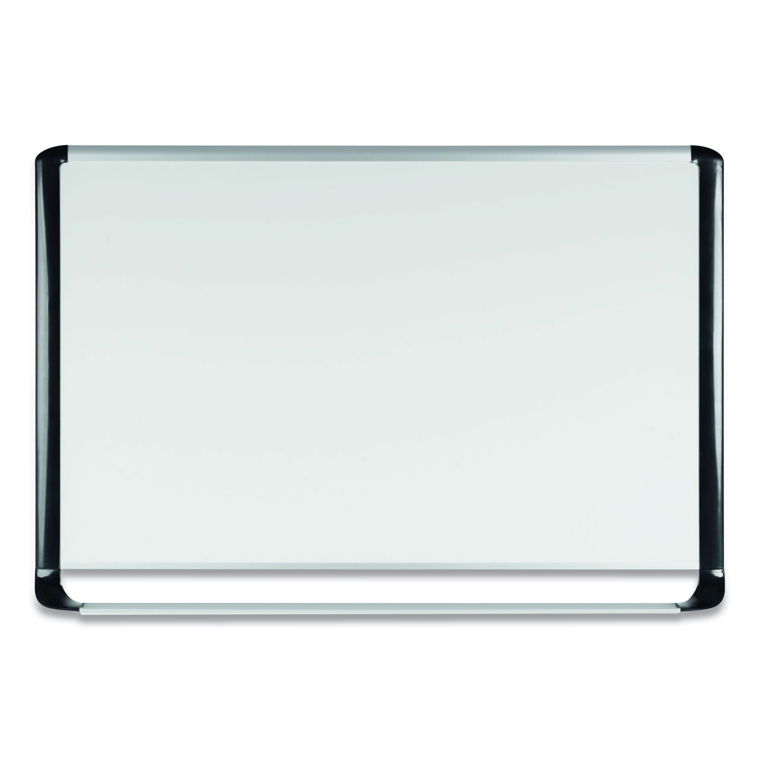 Pure Platinum Dry Erase Board, 96″ x 48″, White Surface, Silver/Black Aluminum Frame