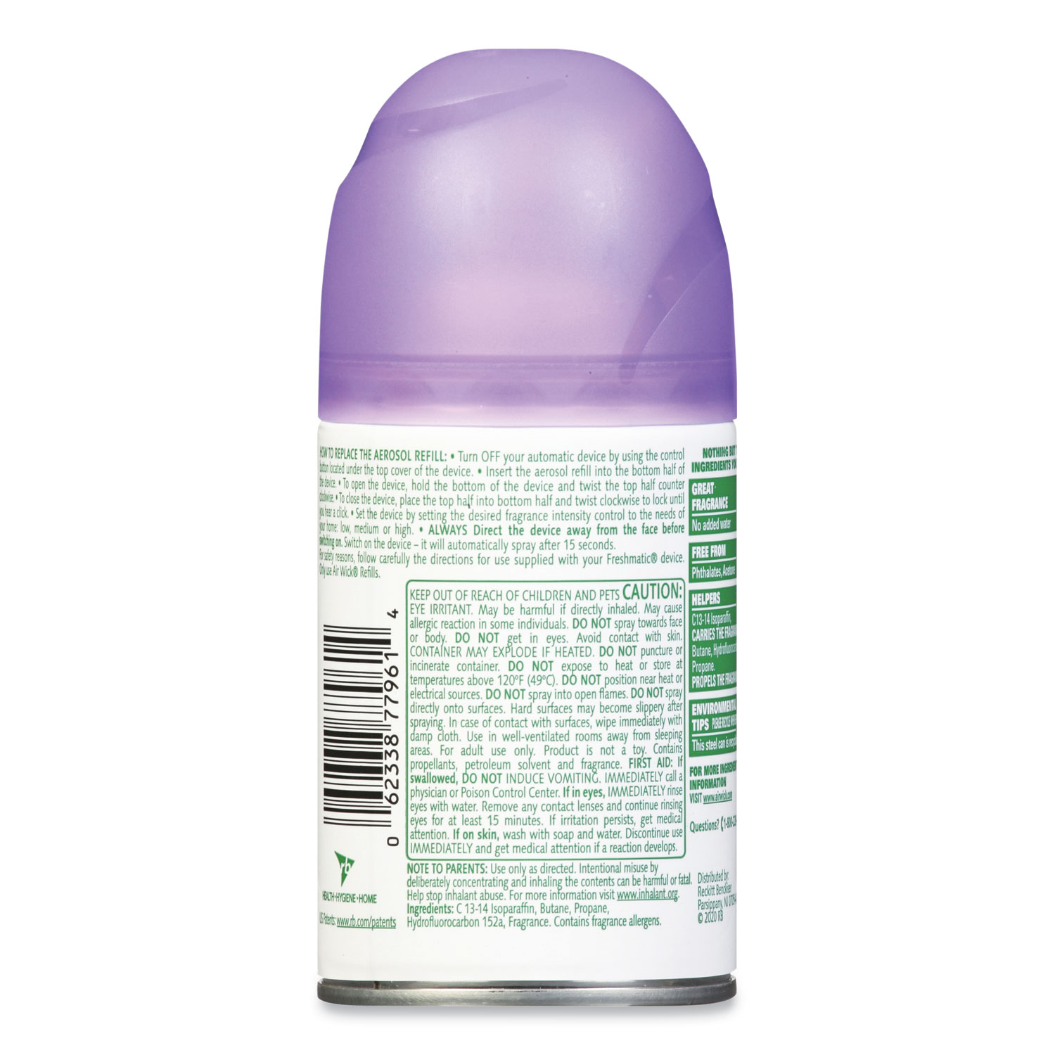 Air Wick® Freshmatic Ultra Automatic Spray Refill, Lavender/Chamomile ...