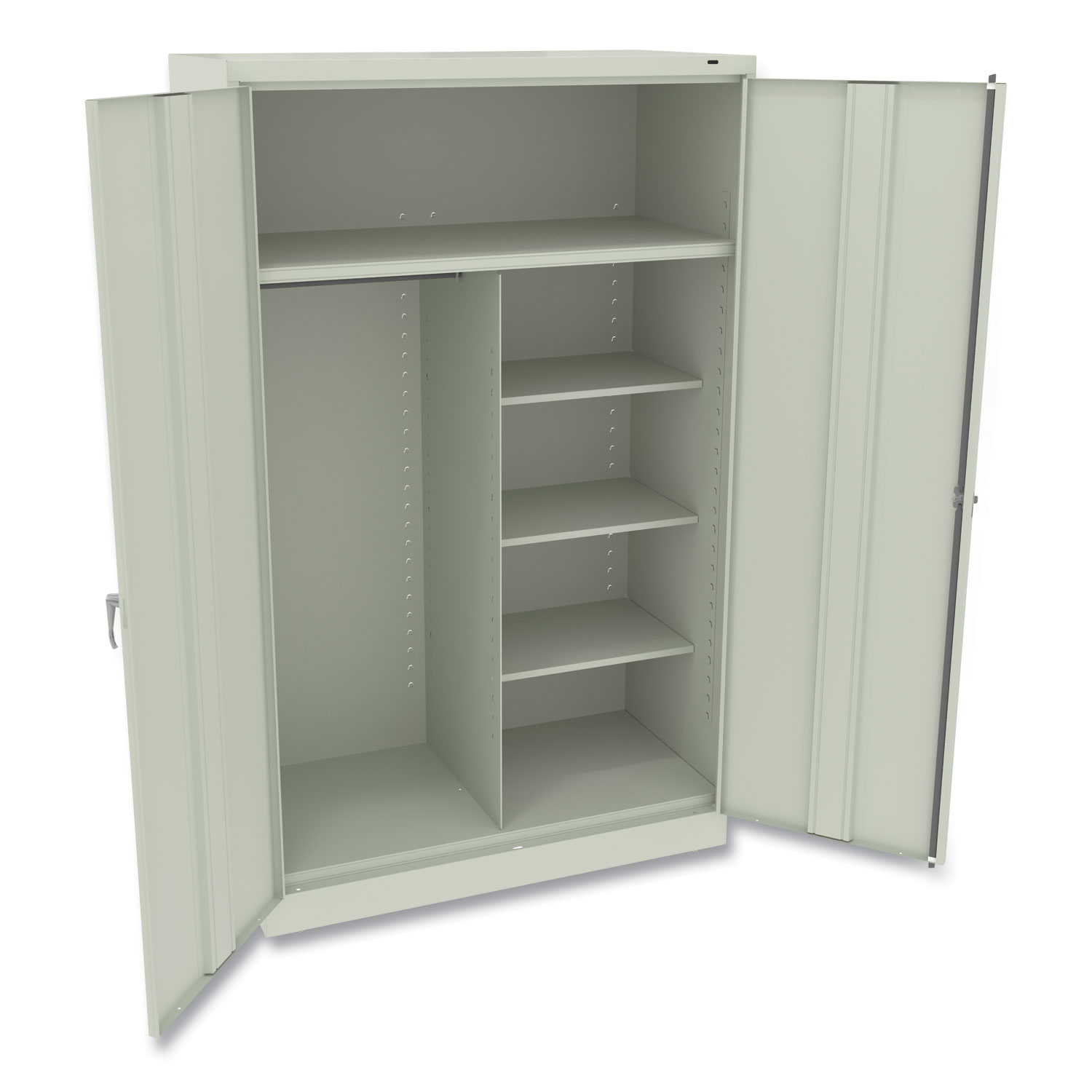 Tennsco Jumbo Steel Storage Cabinet | Dandk Organizer