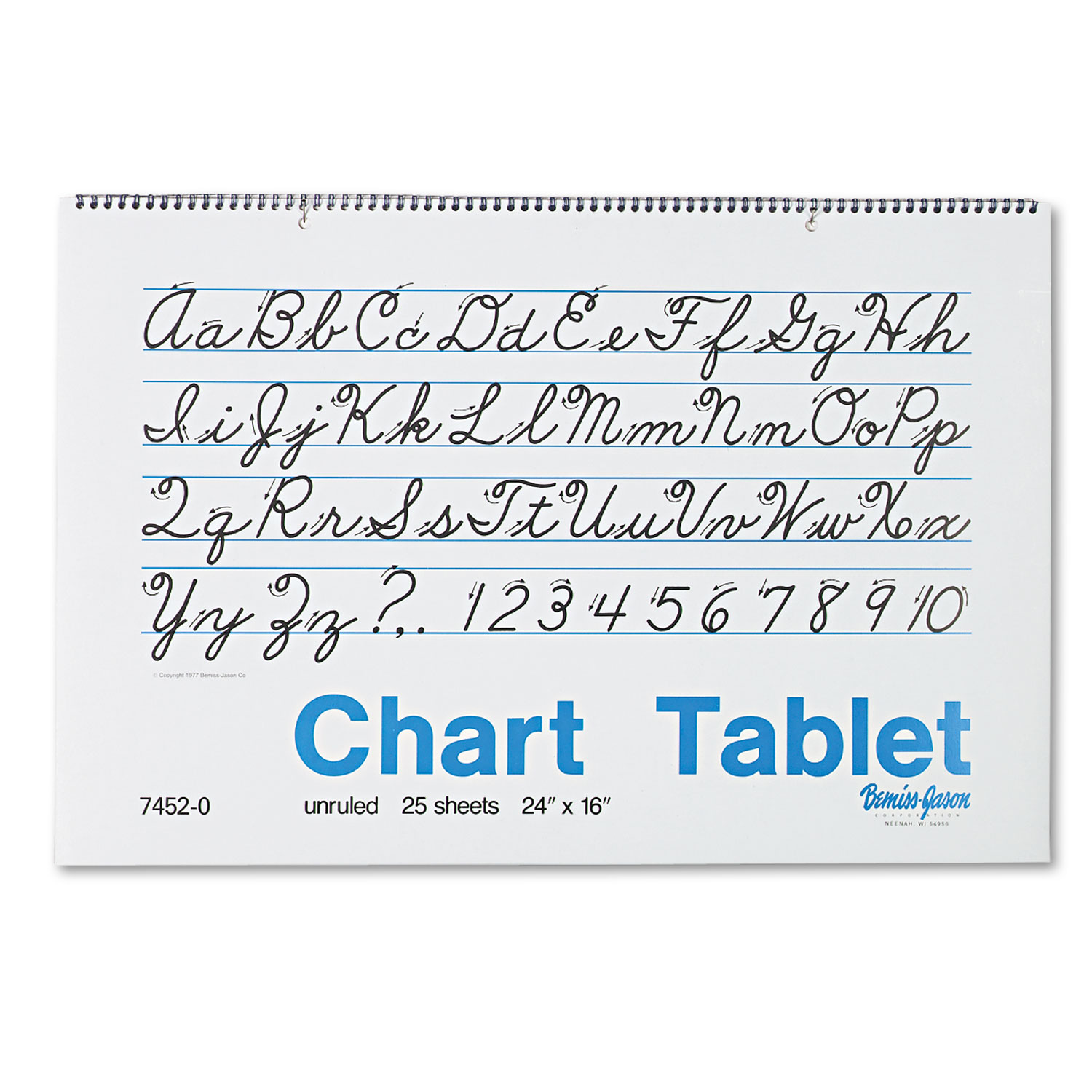  Pacon 74520 Chart Tablets, Unruled, 24 x 16, 25 Sheets (PAC74520) 