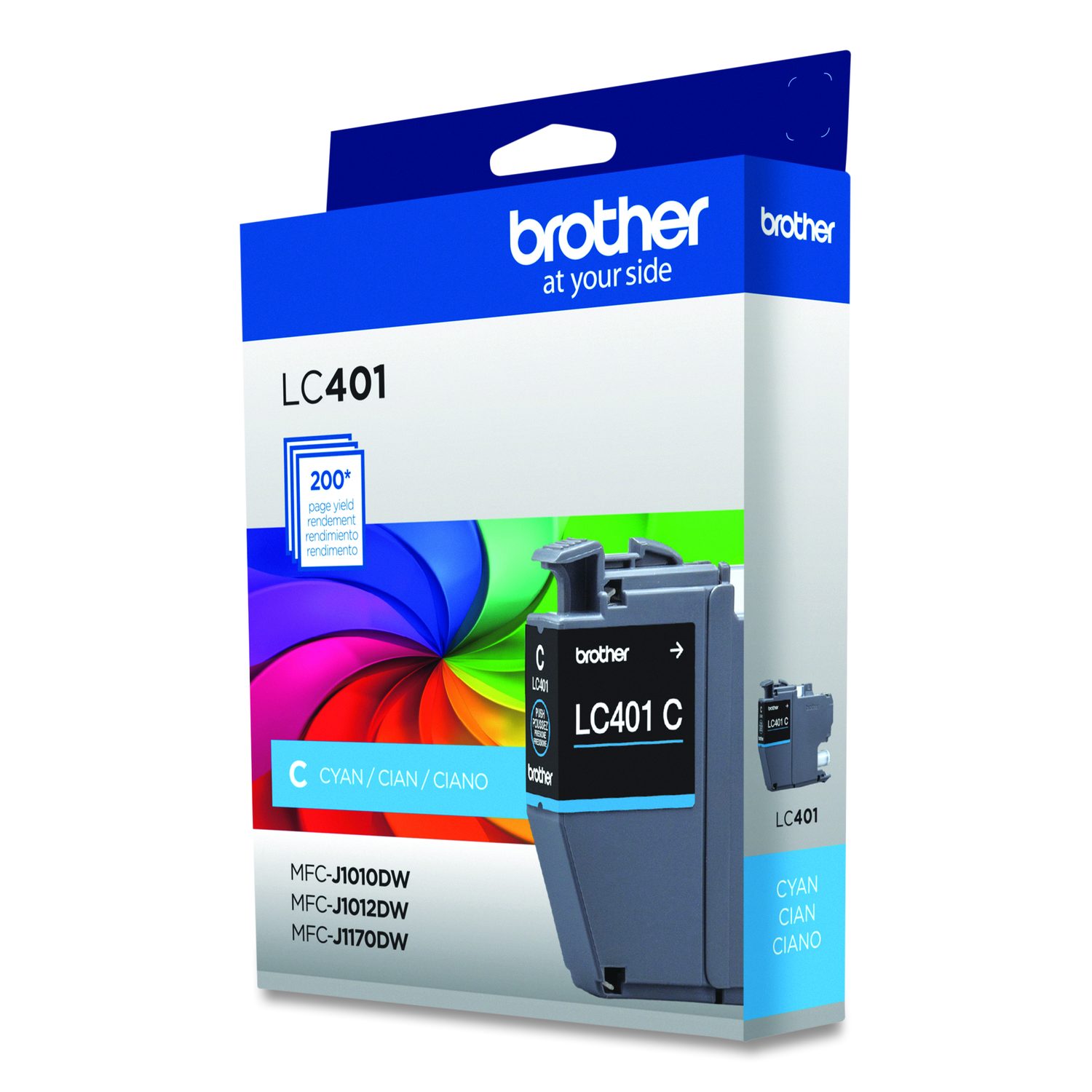 LC401CS Ink, 200-Page-Yield, Cyan