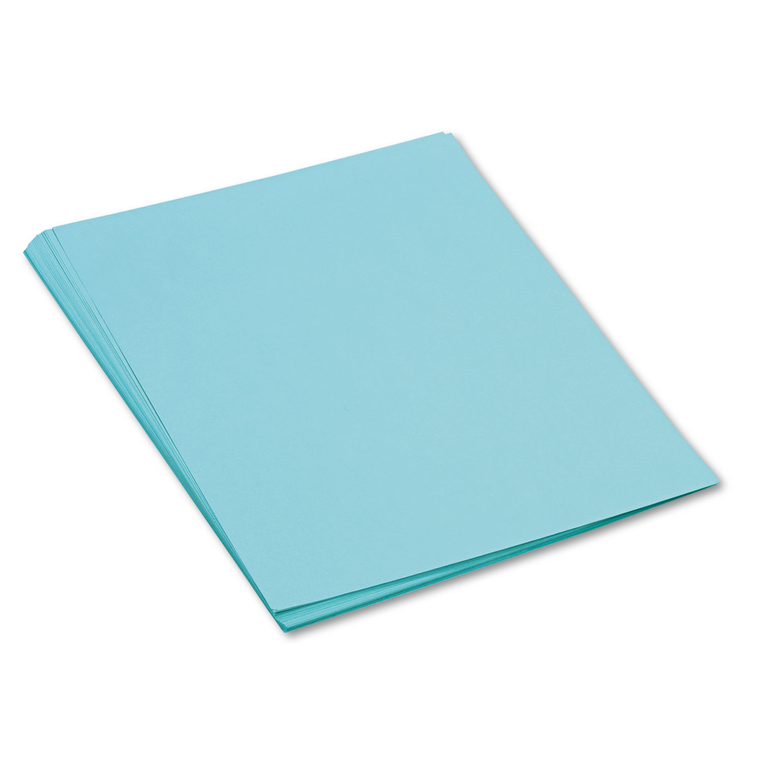 Tru-Ray Construction Paper, 76 lbs., 18 x 24, Turquoise, 50 Sheets/Pack