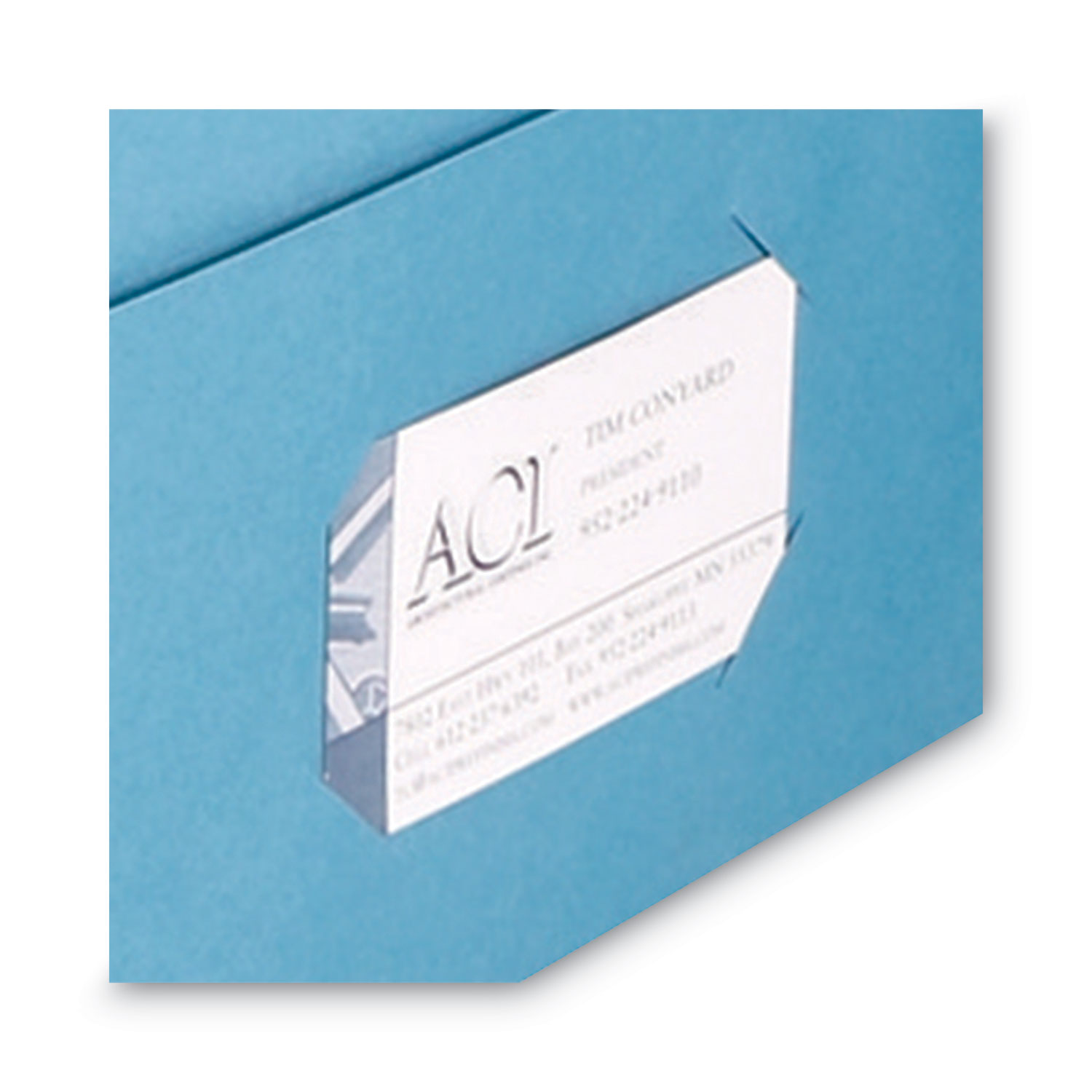 White Letter Size Twin-Pocket Folders Holds 100 Sheets New Textured Paper Box of 25 