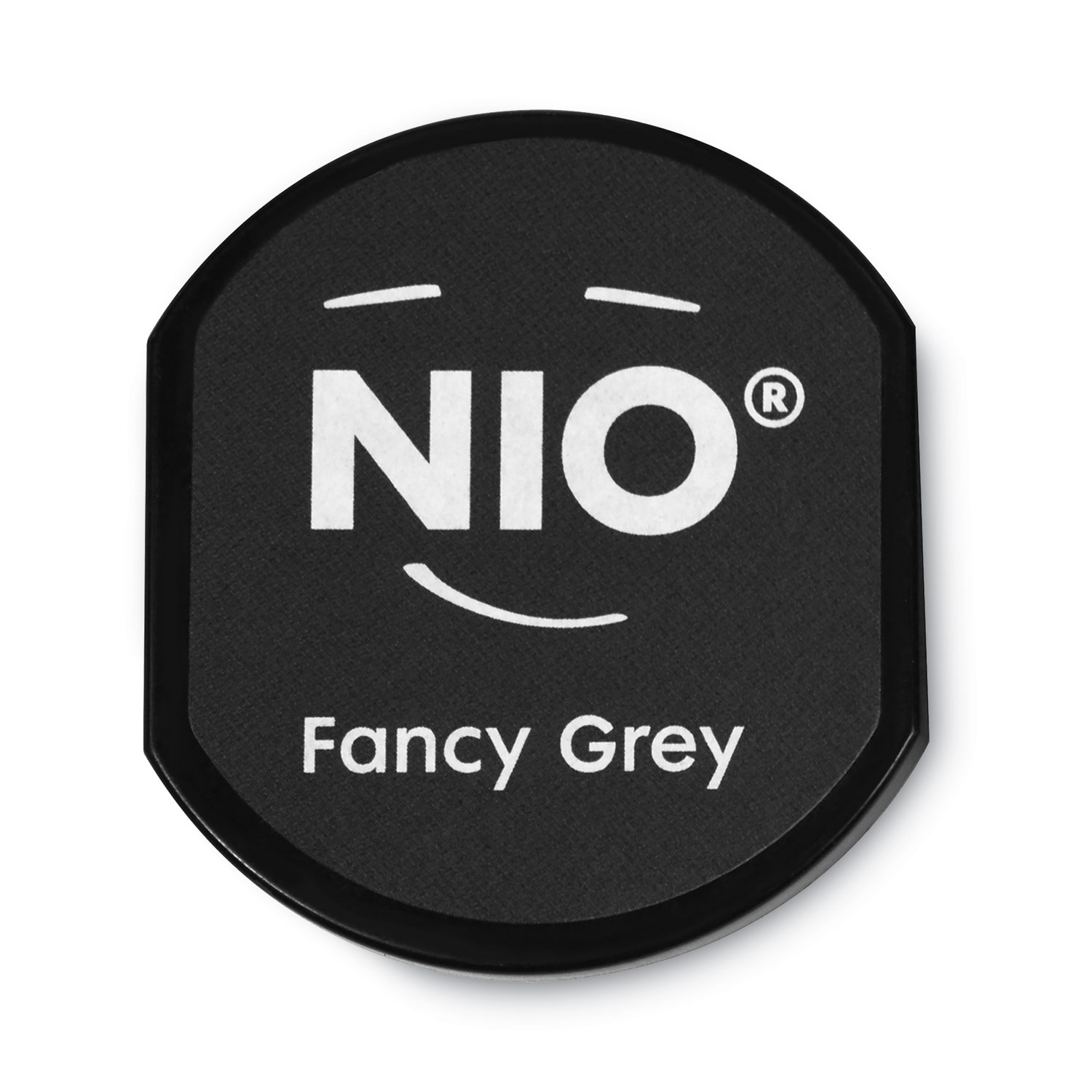 Ink Pad for NIO Stamp with Voucher, 2.75″ x 2.75″, Fancy Gray