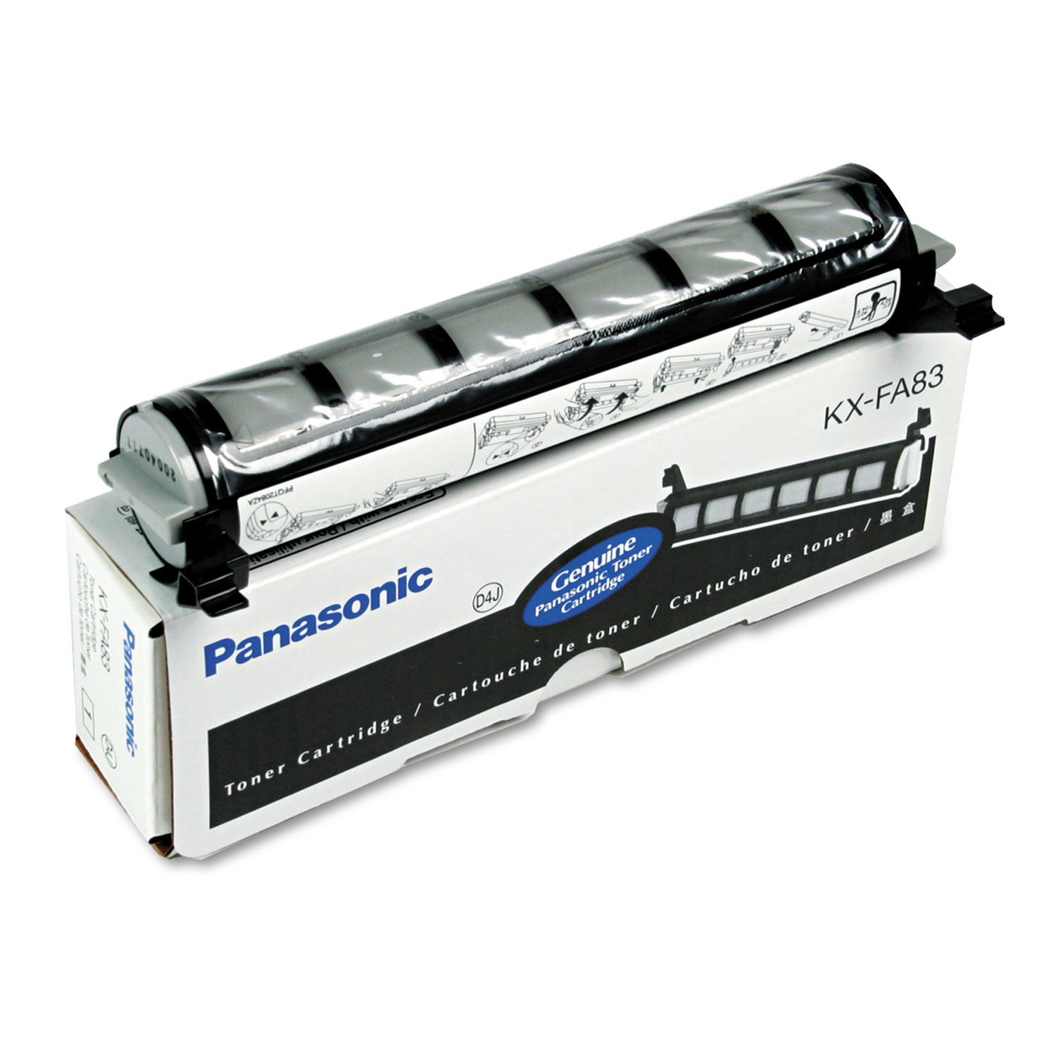  Panasonic KXFA83 KX-FA83 Toner, 2500 Page-Yield, Black (PANKXFA83) 