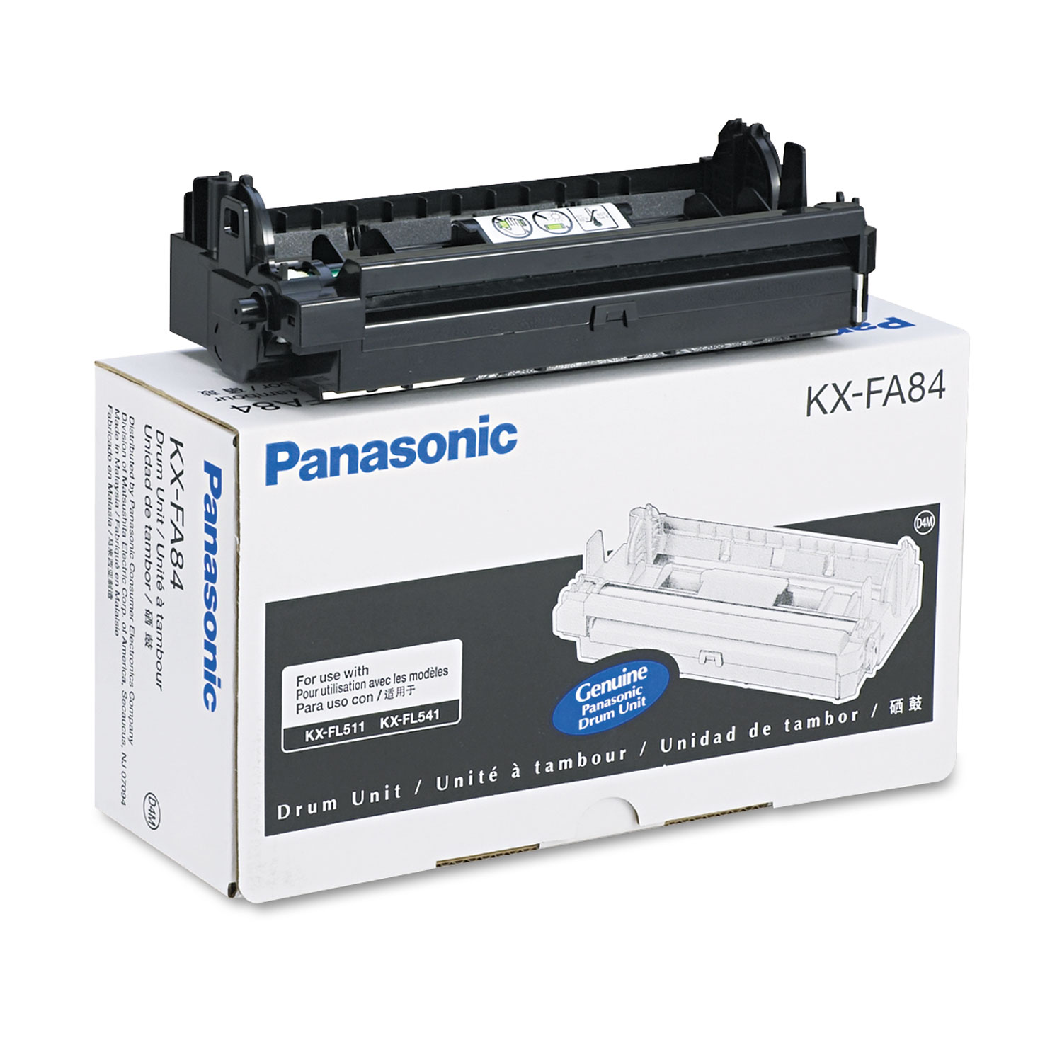  Panasonic KXFA84 KX-FA84 Drum Unit, 10000 Page-Yield, Black (PANKXFA84) 