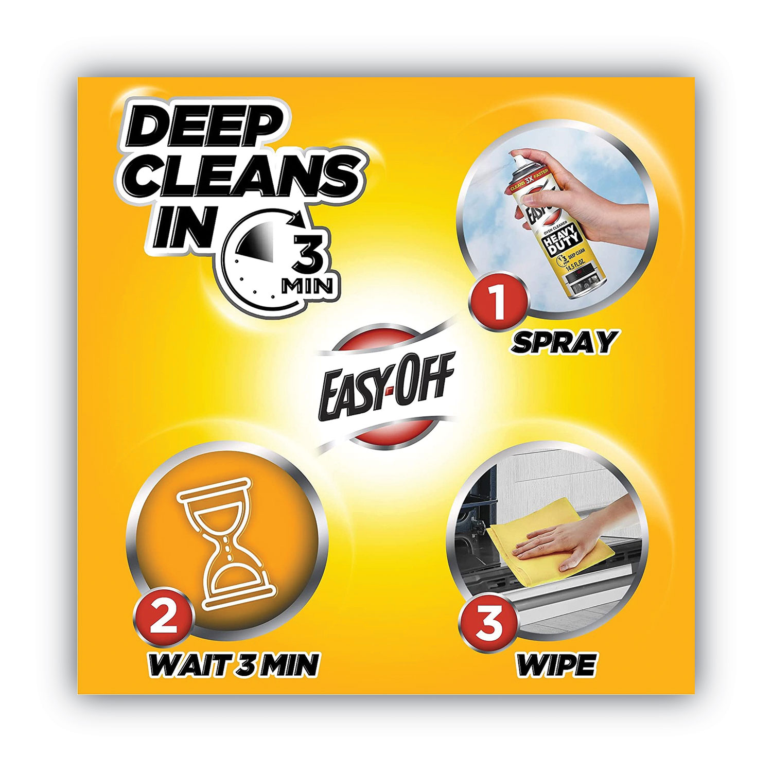 Professional Easy-Off Heavy Duty Oven & Grill Cleaner - Zerbee