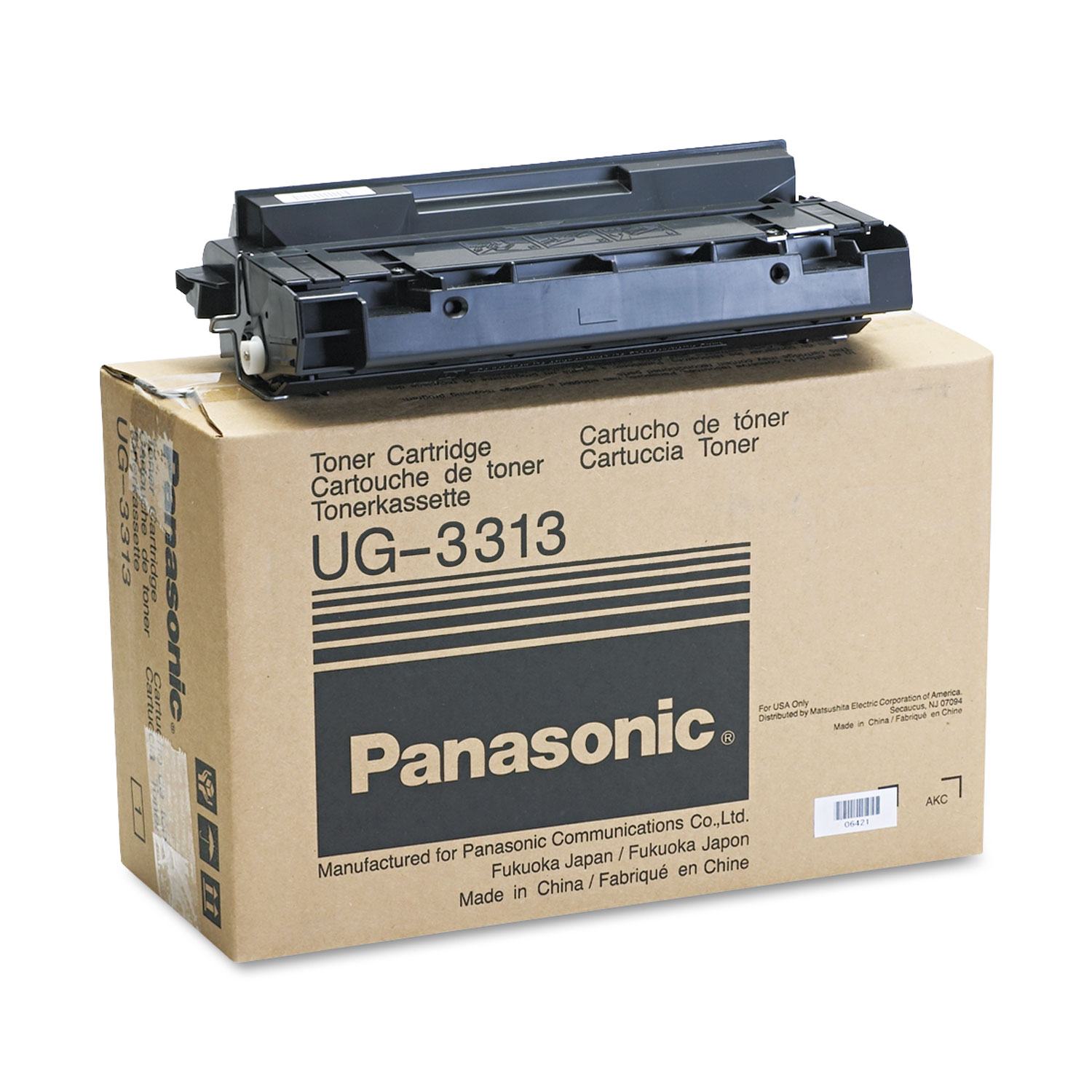 Panasonic UG3313 UG3313 Toner, 10000 Page-Yield, Black (PANUG3313) 