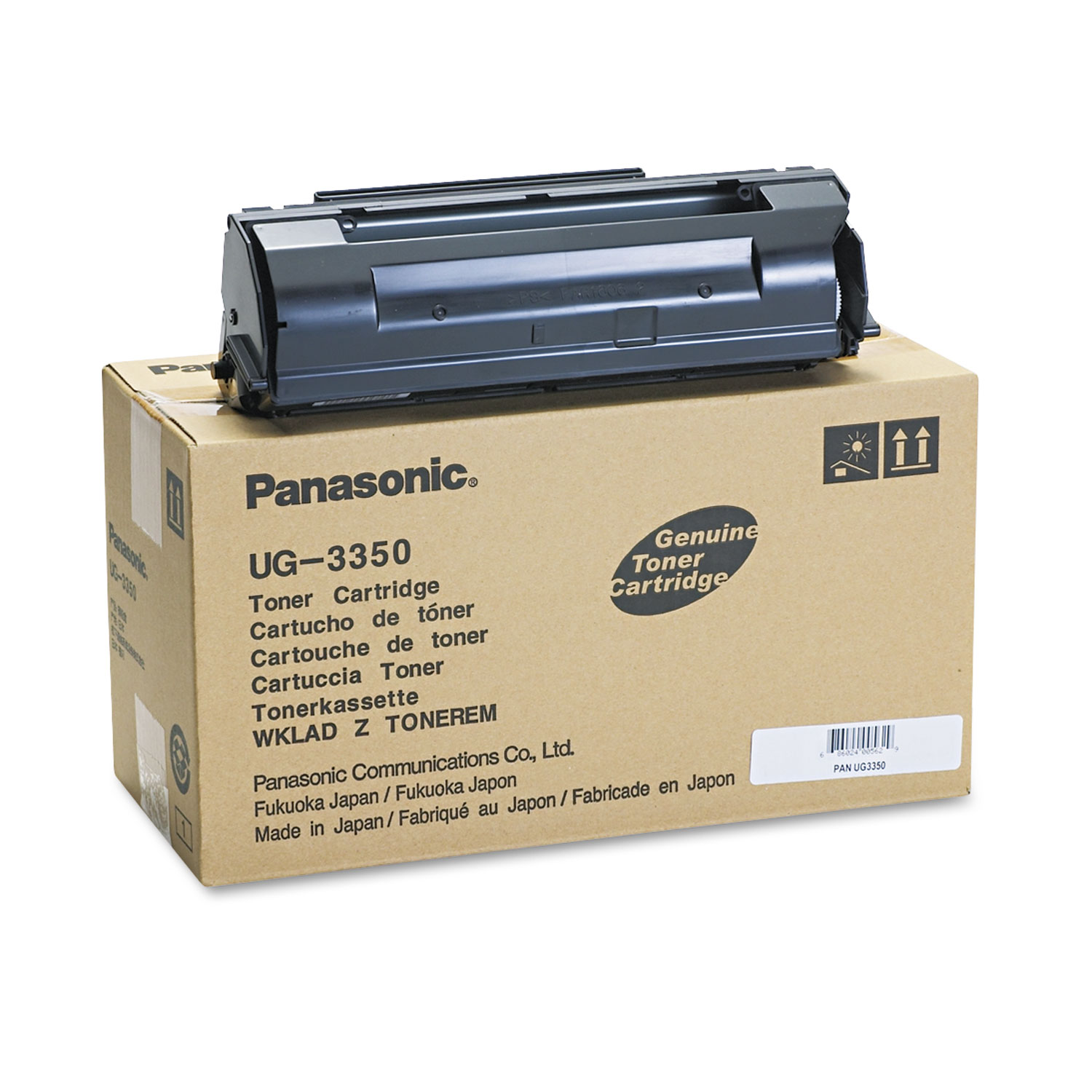 UG3350 Toner, 7500 Page-Yield, Black