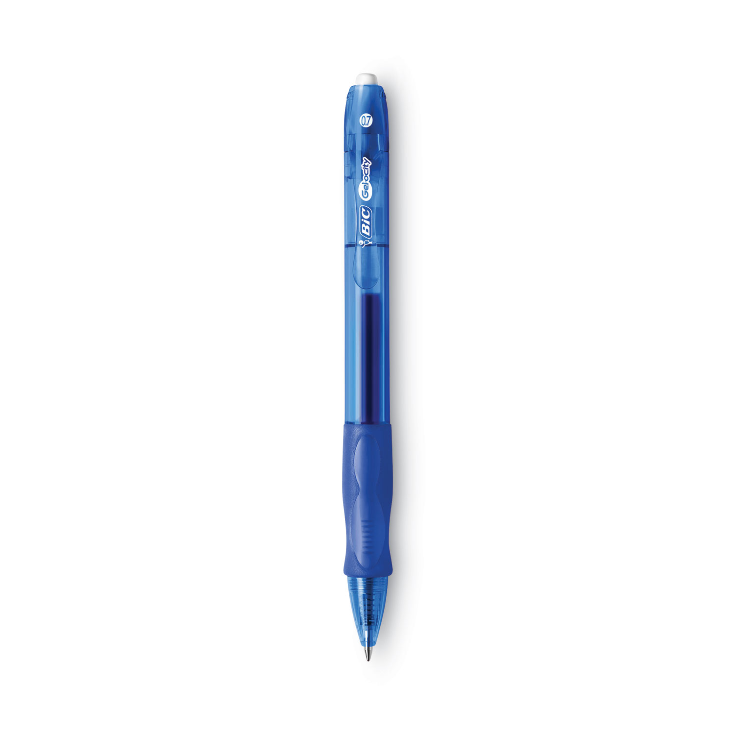 Gel-ocity Gel Pen, Retractable, Medium 0.7 mm, Blue Ink, Translucent Blue  Barrel, Dozen - mastersupplyonline