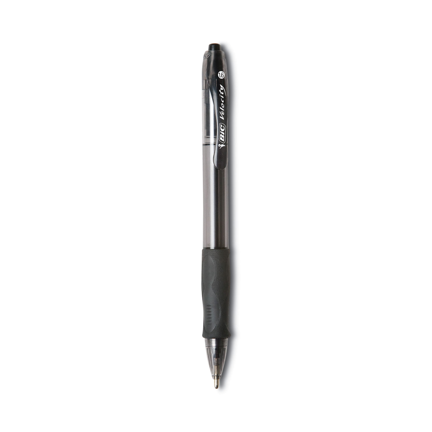 BIC Velocity Bold Retractable Ball Pen Bold Point (1.6mm) Black 2-Count 