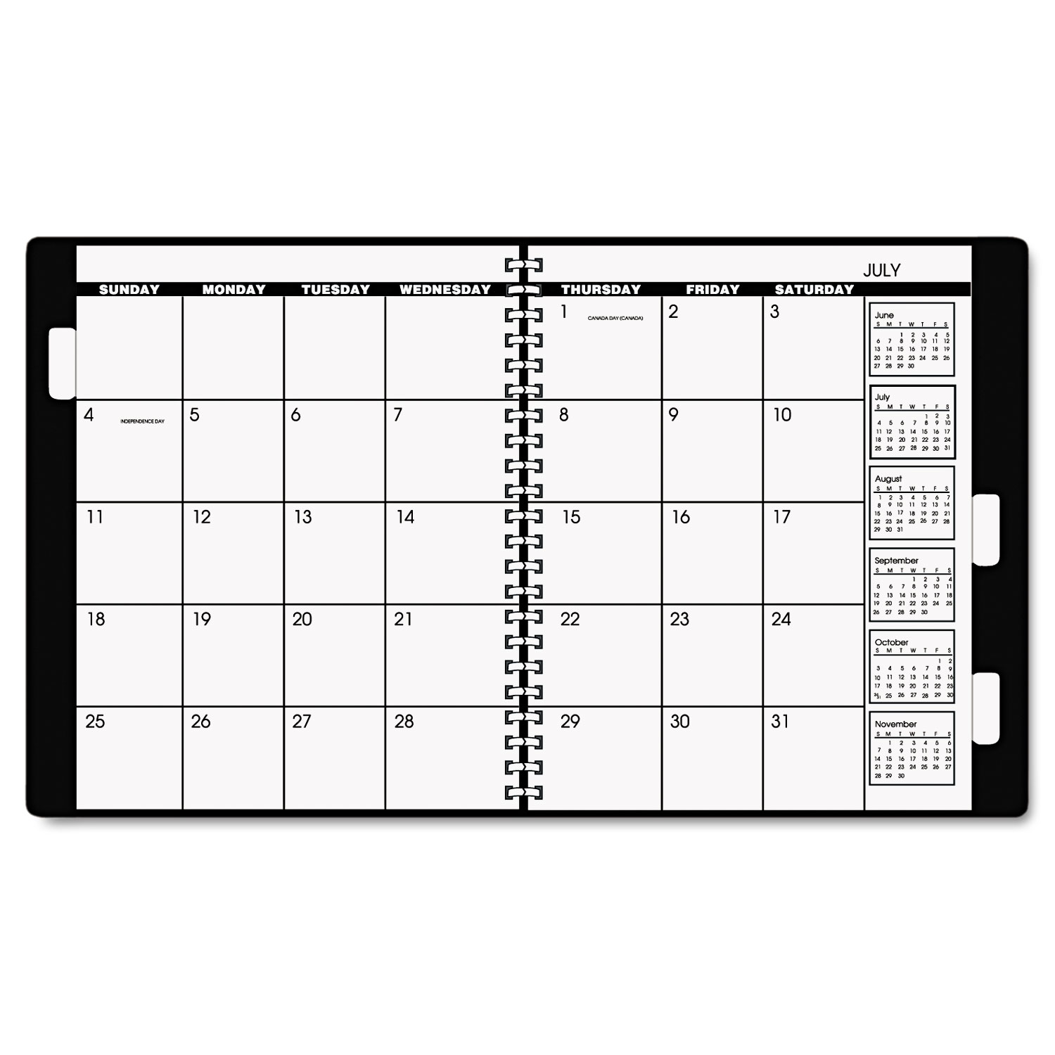 Monthly Planner Refill, 9 x 11, White, 2021