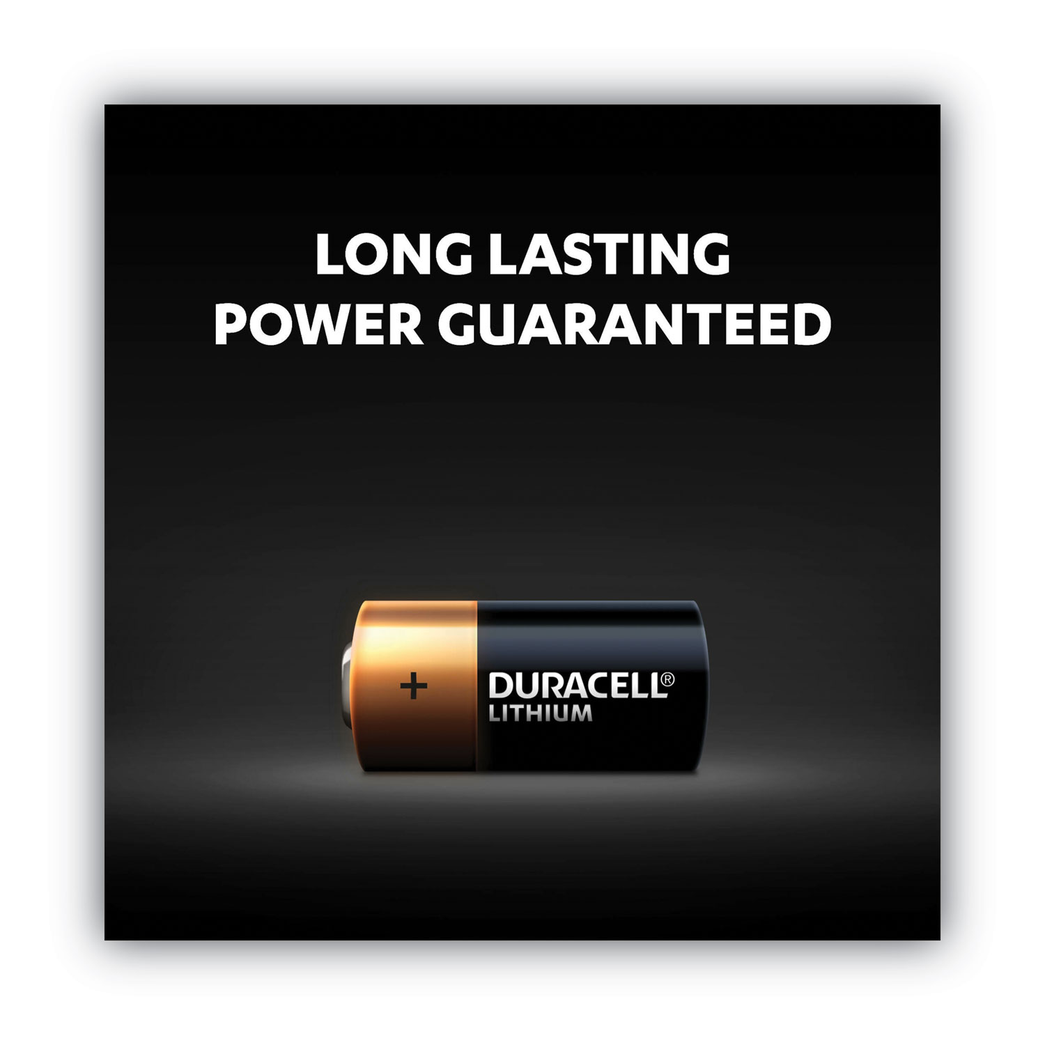 912439-5 Duracell CR2 Battery, 3V DC, Lithium, Button, 1,000 mAh
