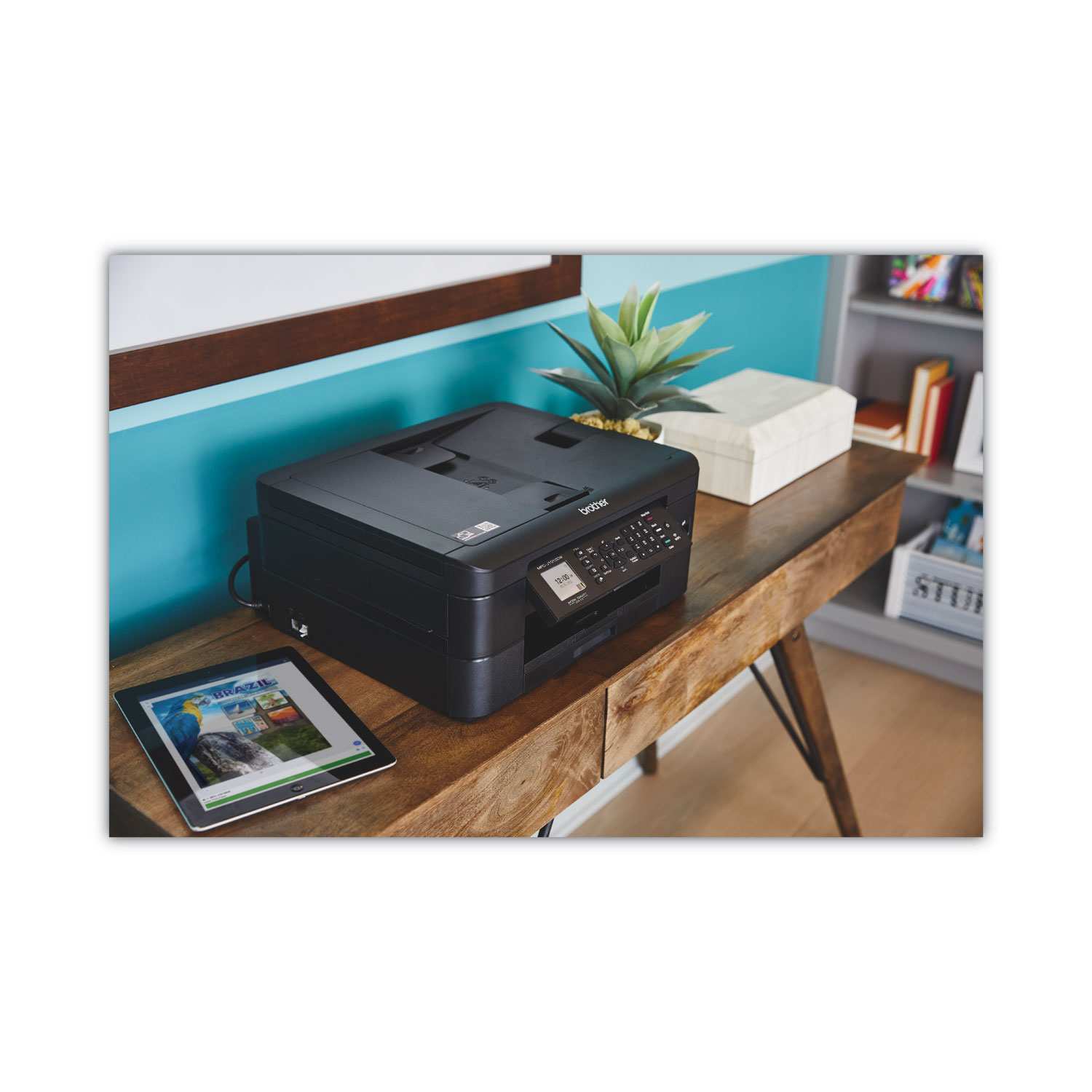 Brother MFC-J1010DW Wireless Color Inkjet All-in-One Printer with