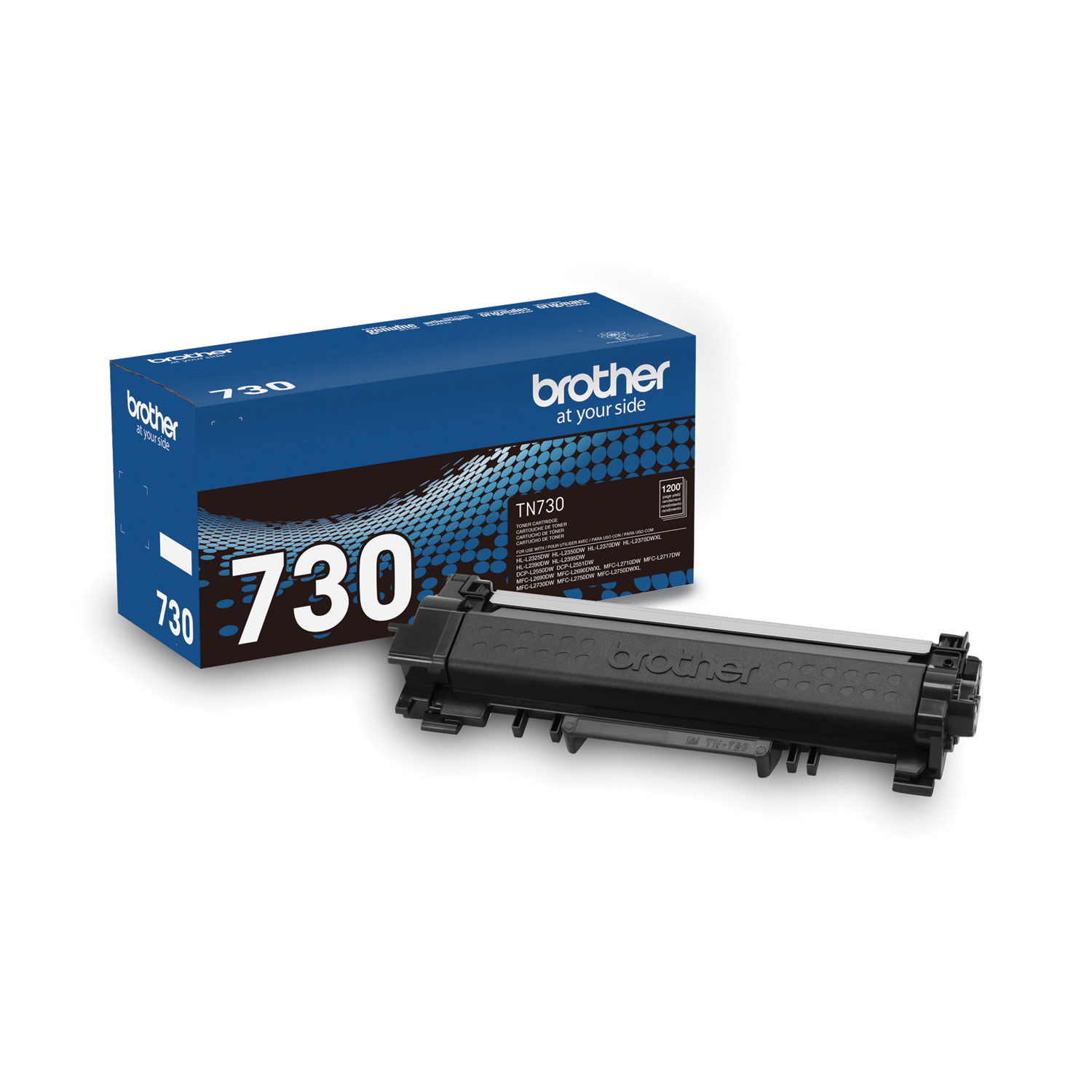 TN730 Toner, 1,200 Page-Yield, Black - Egyptian Workspace Partners