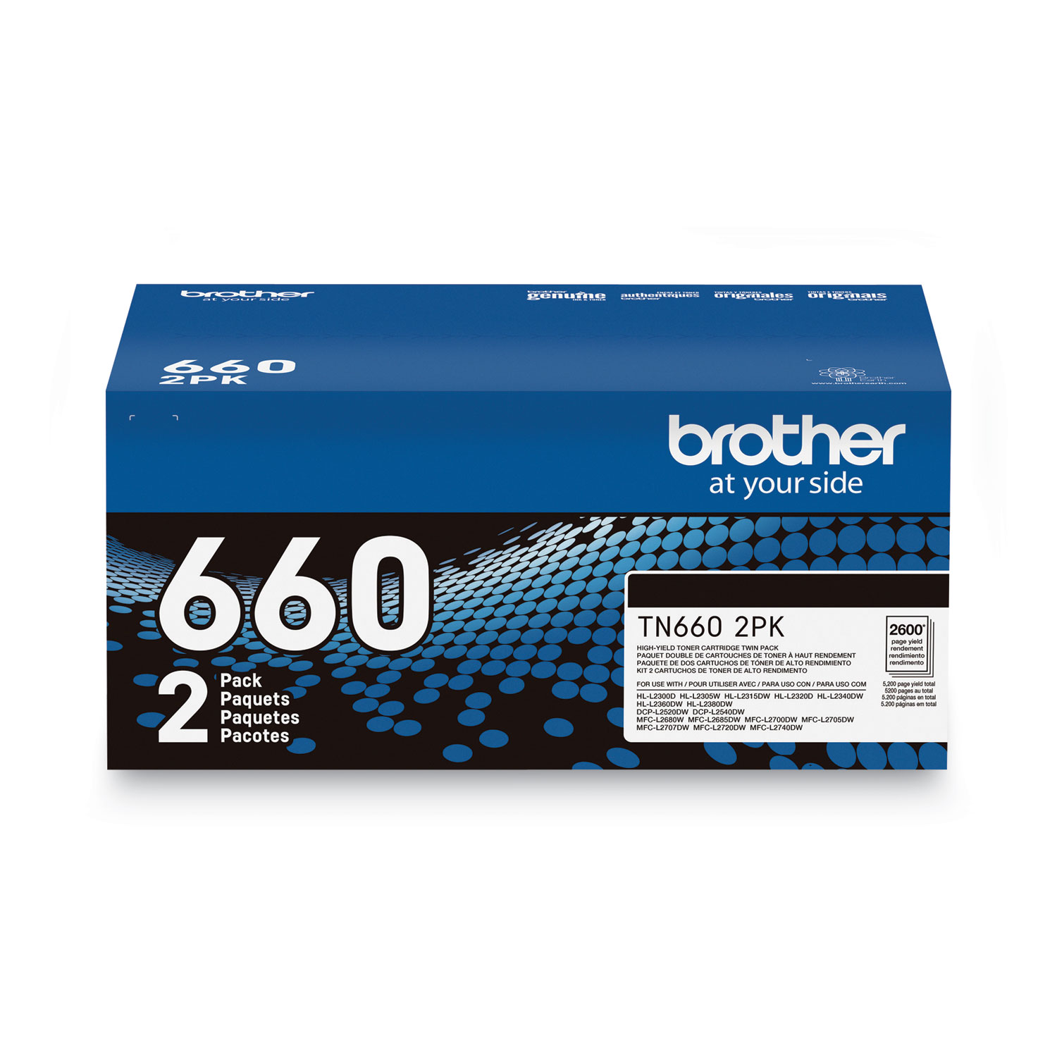 Lækker mærkelig Centrum TN6602PK High-Yield Toner, 2,600 Page-Yield, Black, 2/Pack - BOSS Office  and Computer Products