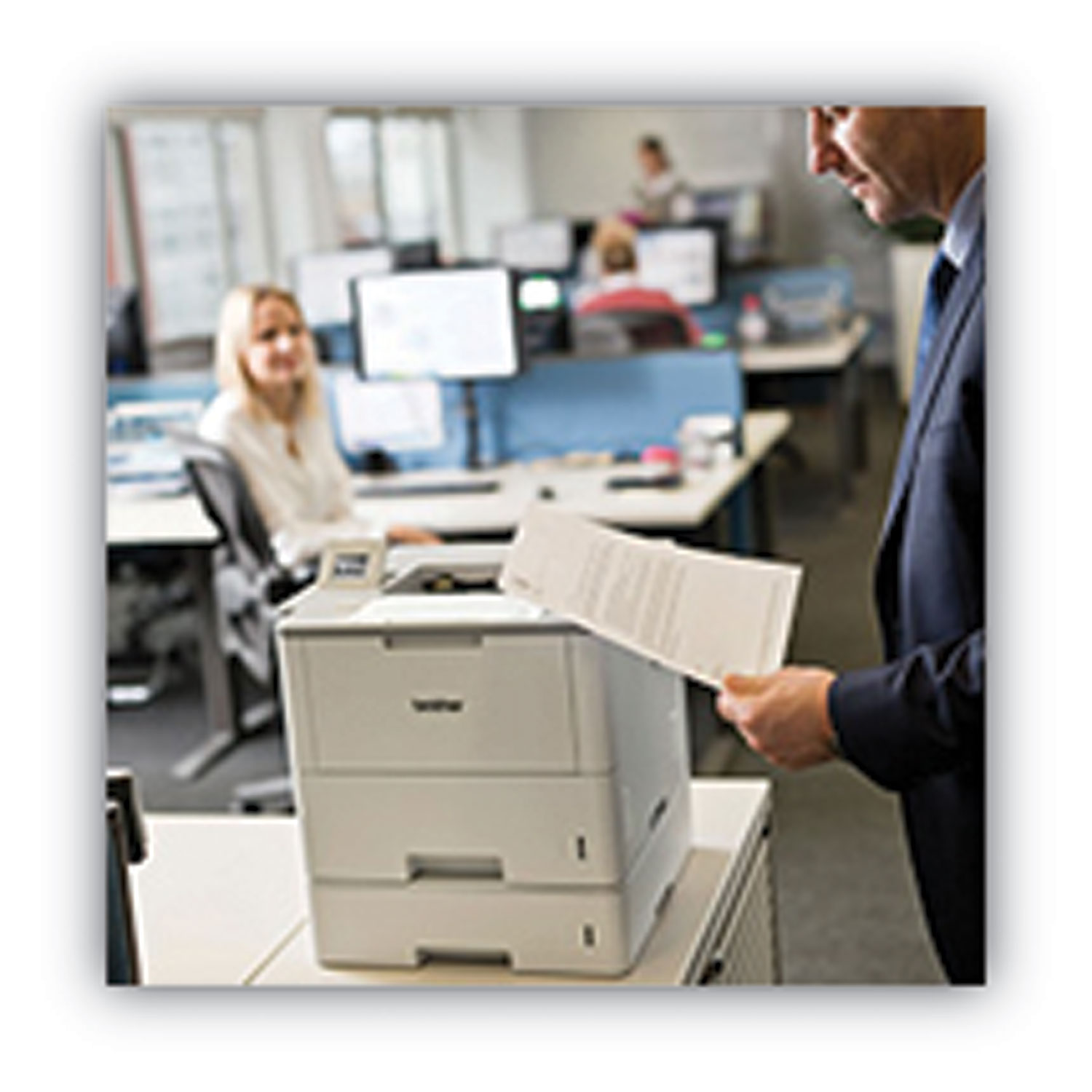 HLL6400DWT Business Laser Printer with 