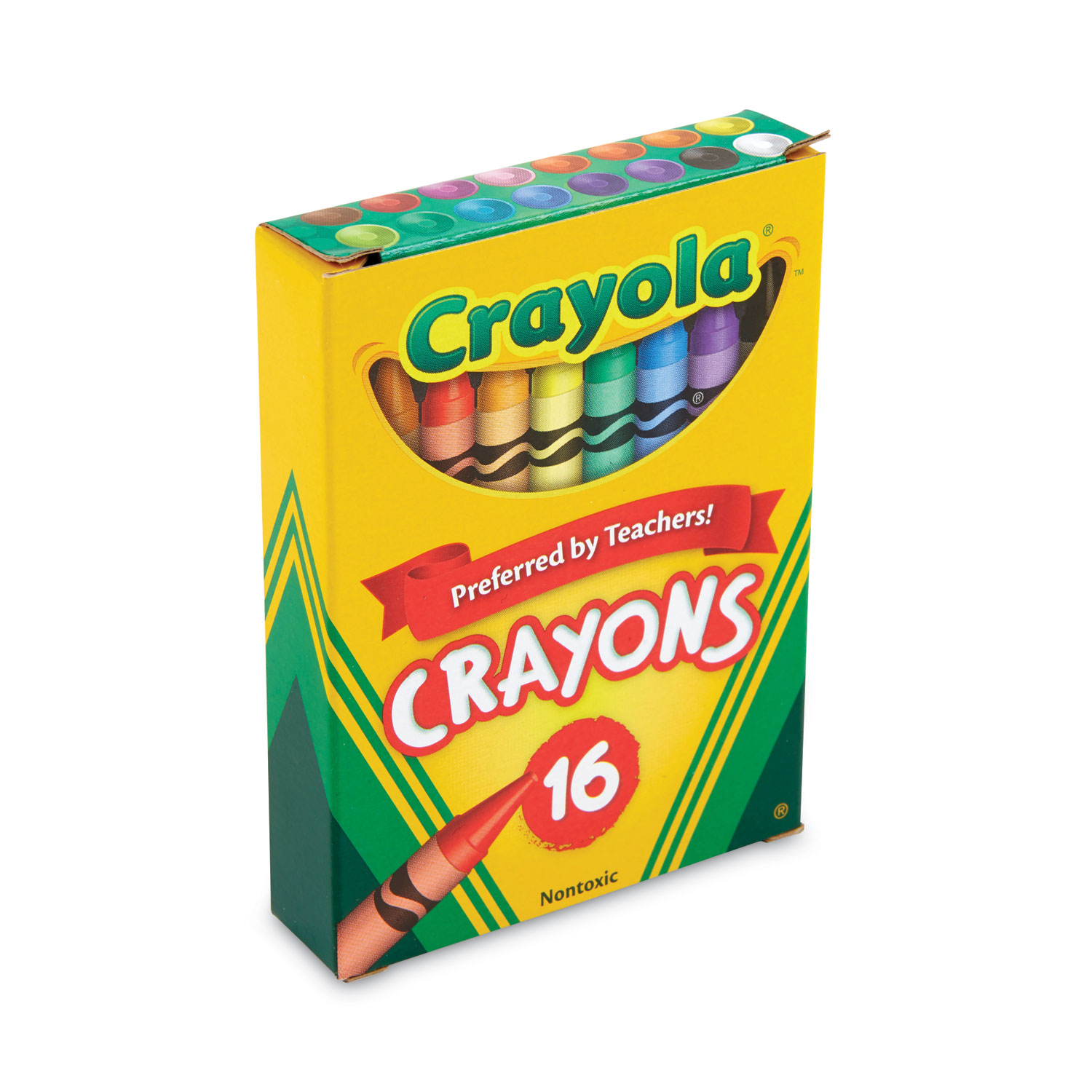Classic Color Crayons, Tuck Box, 16 Colors - ASE Direct