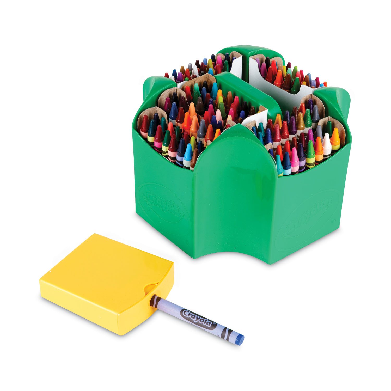 Ultimate Crayon Case, Sharpener Caddy, 152 Colors - mastersupplyonline