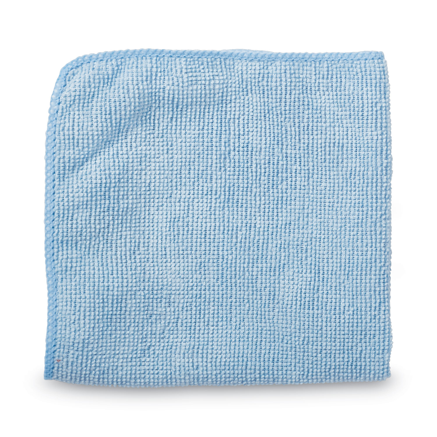 Microfiber Cleaning Cloths, 16 x 16, Blue, 24/Pack