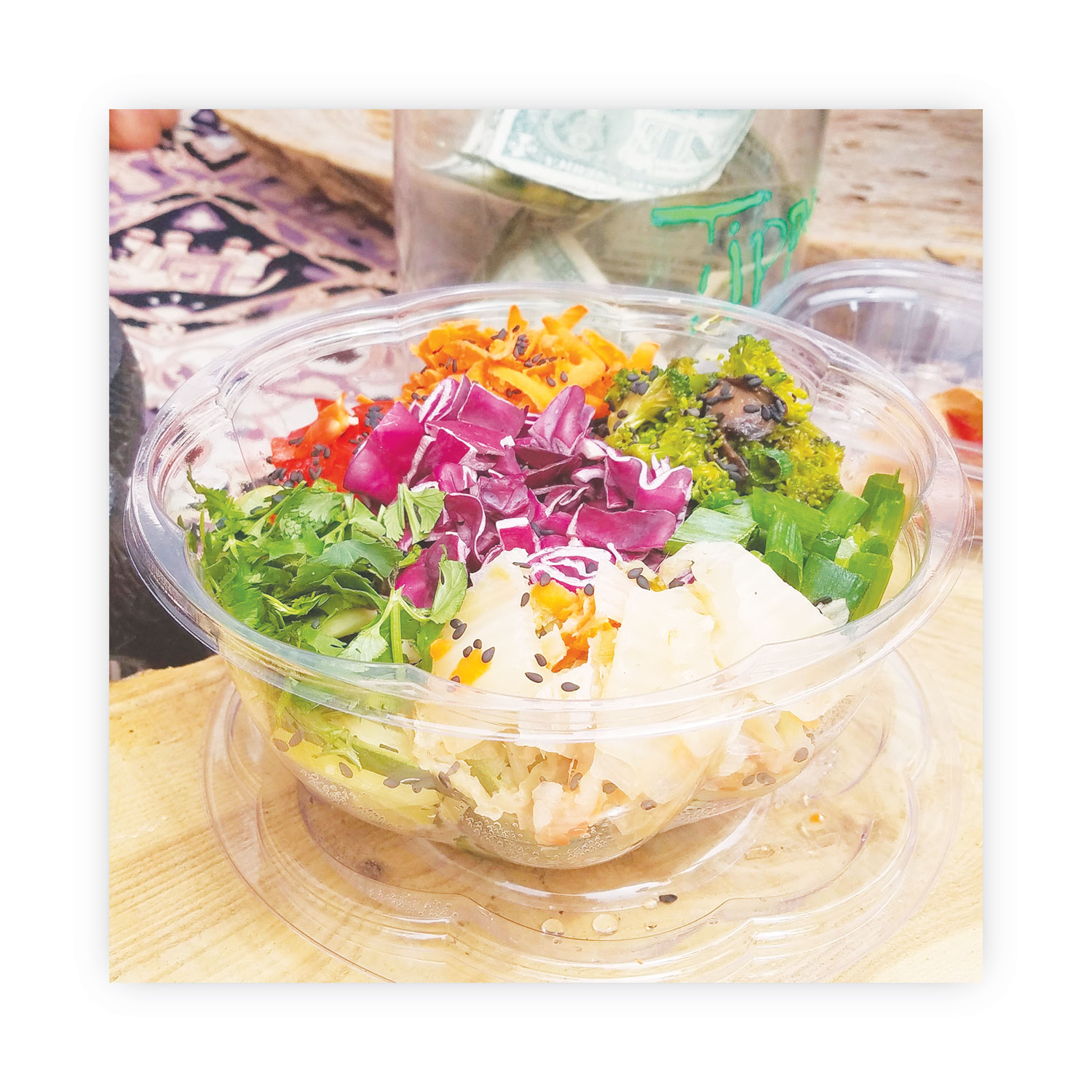 Eco-Products Renewable & Compostable Salad Bowls w/ Lids - 32oz., 50/PK, 3 PK/CT