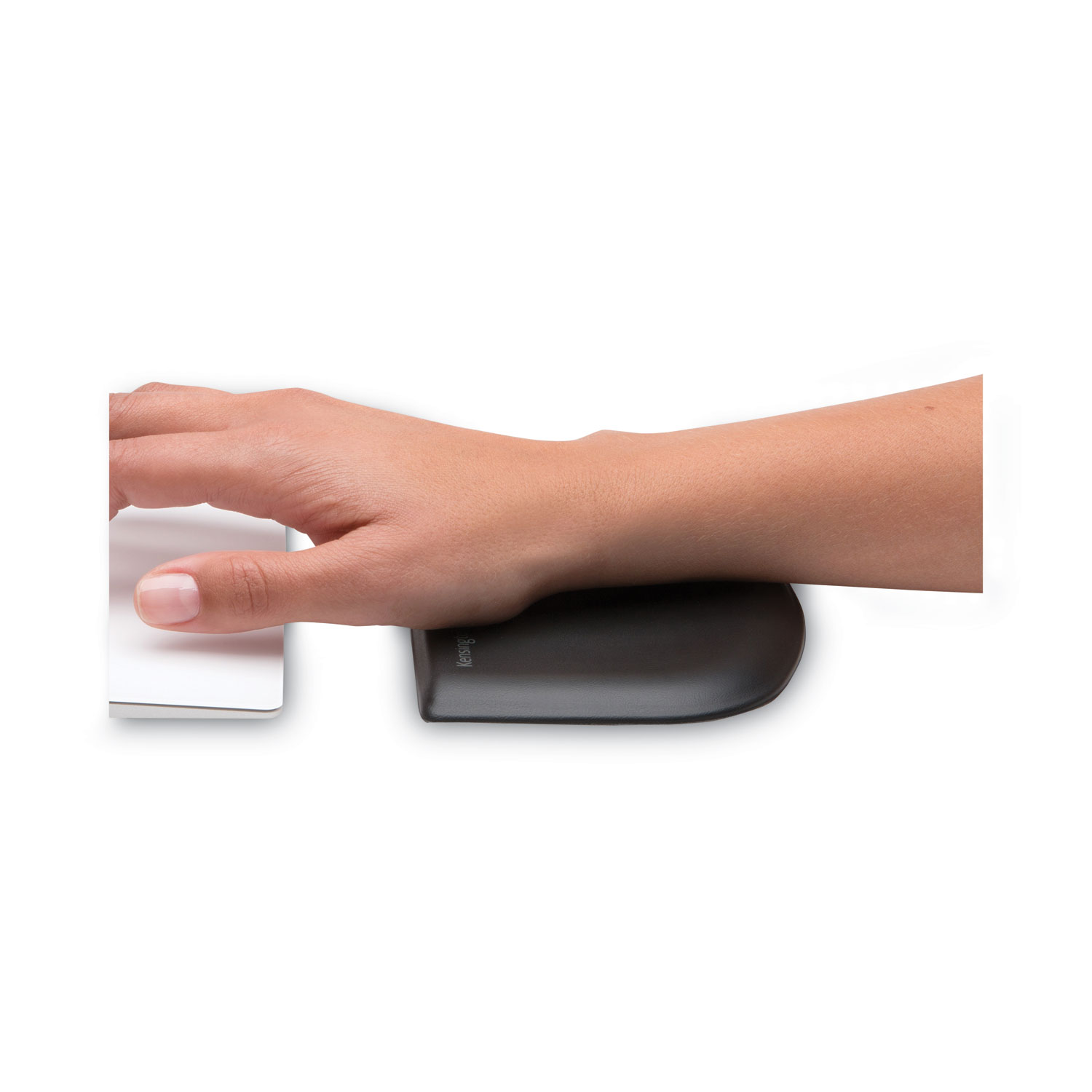 ErgoSoft Wrist Rest for Slim Mouse/Trackpad, 6.3 x 4.3, Black Zerbee