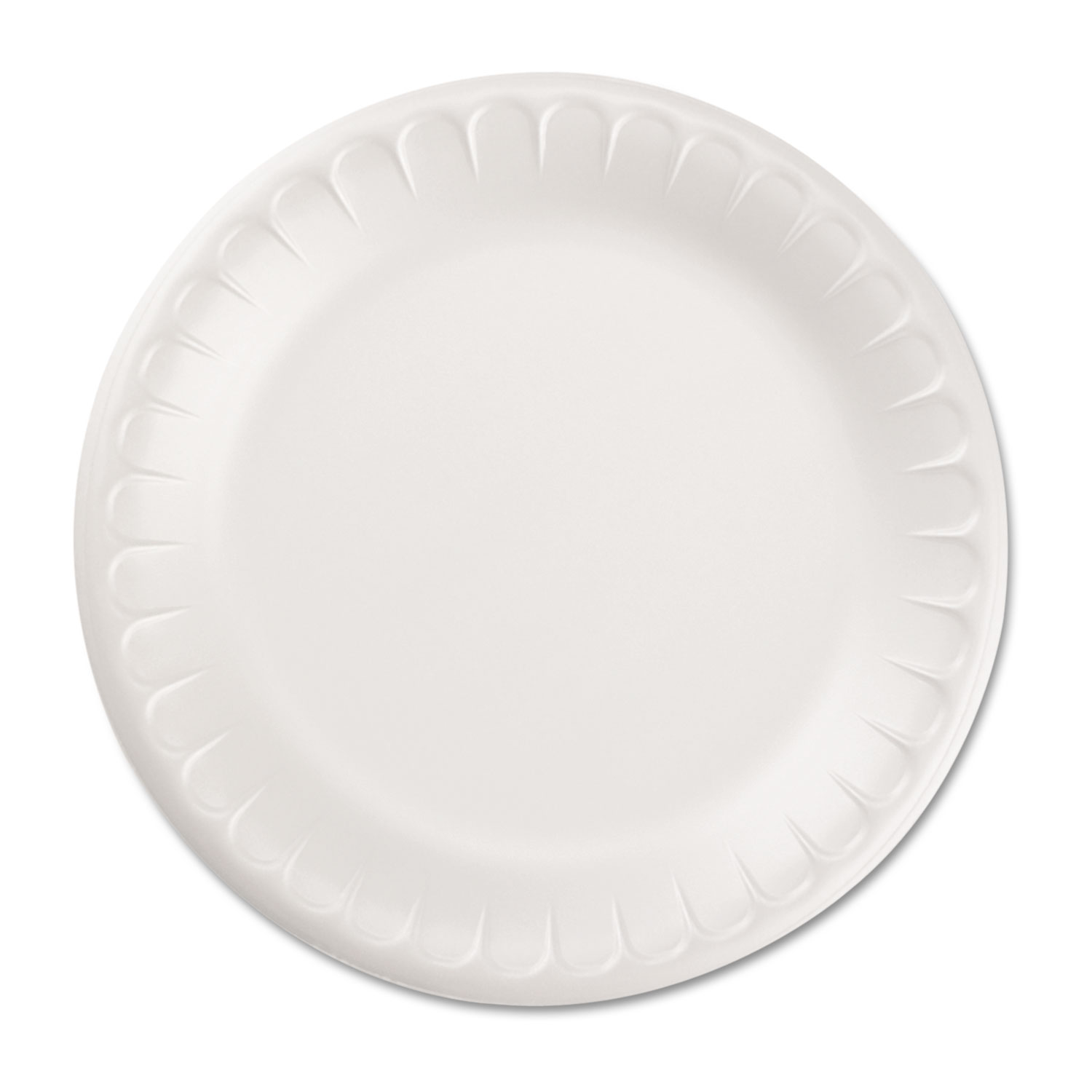 Soak Proof Tableware, Foam Plates, 8 7/8 dia, 25/Pack