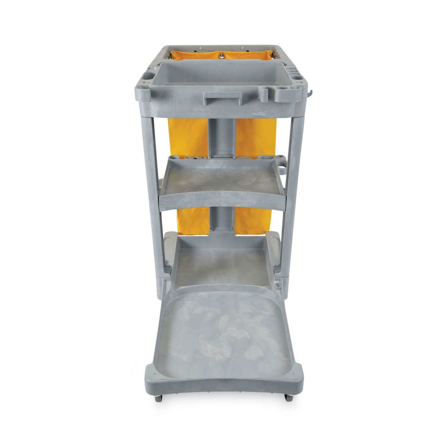 PRO-SOURCE Polyethylene Janitor Cart - 20 Width | Part #CHT014