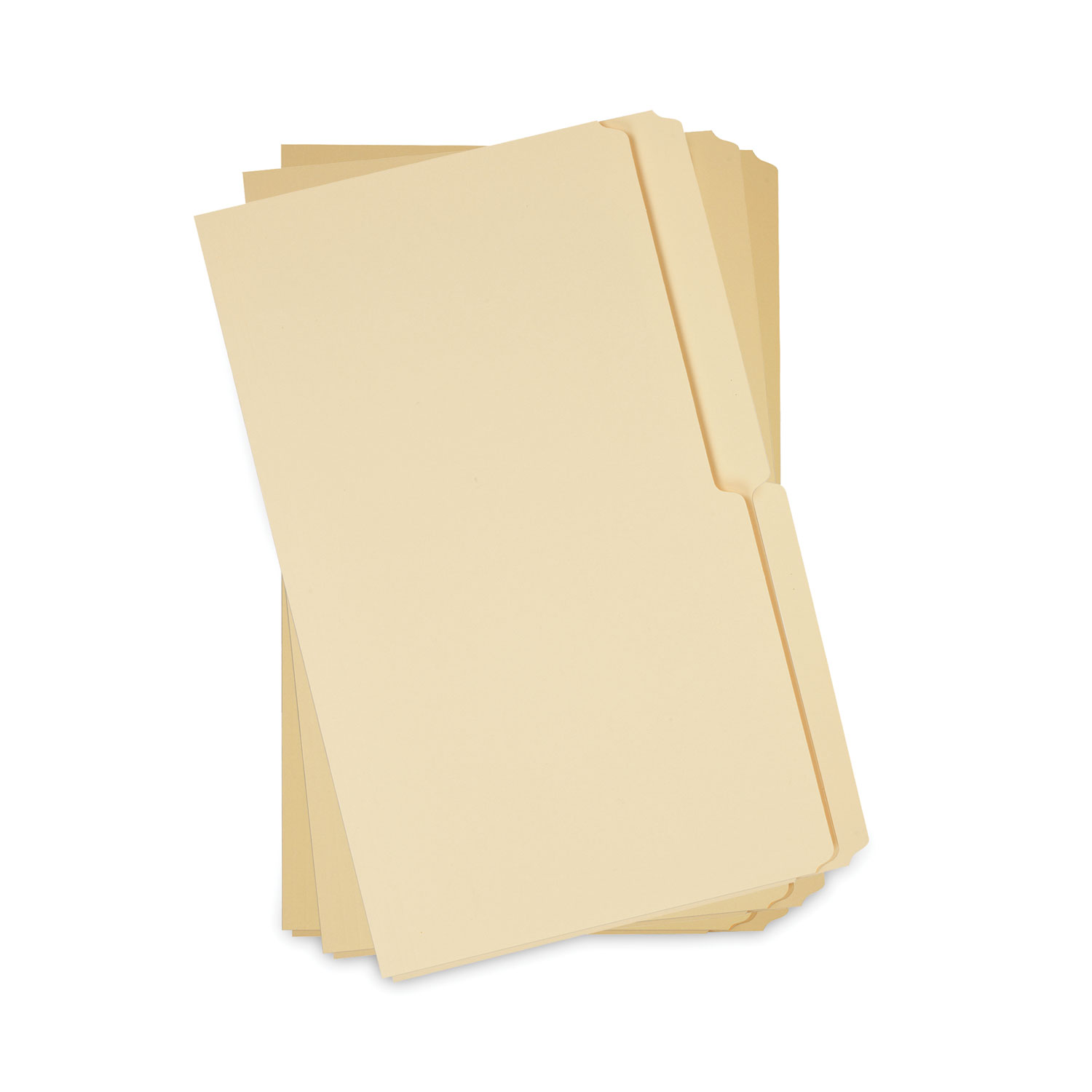 Manila Letter 1/3 Cut First Position Universal 12121 File Folders 100/Box One-Ply Top Tab 
