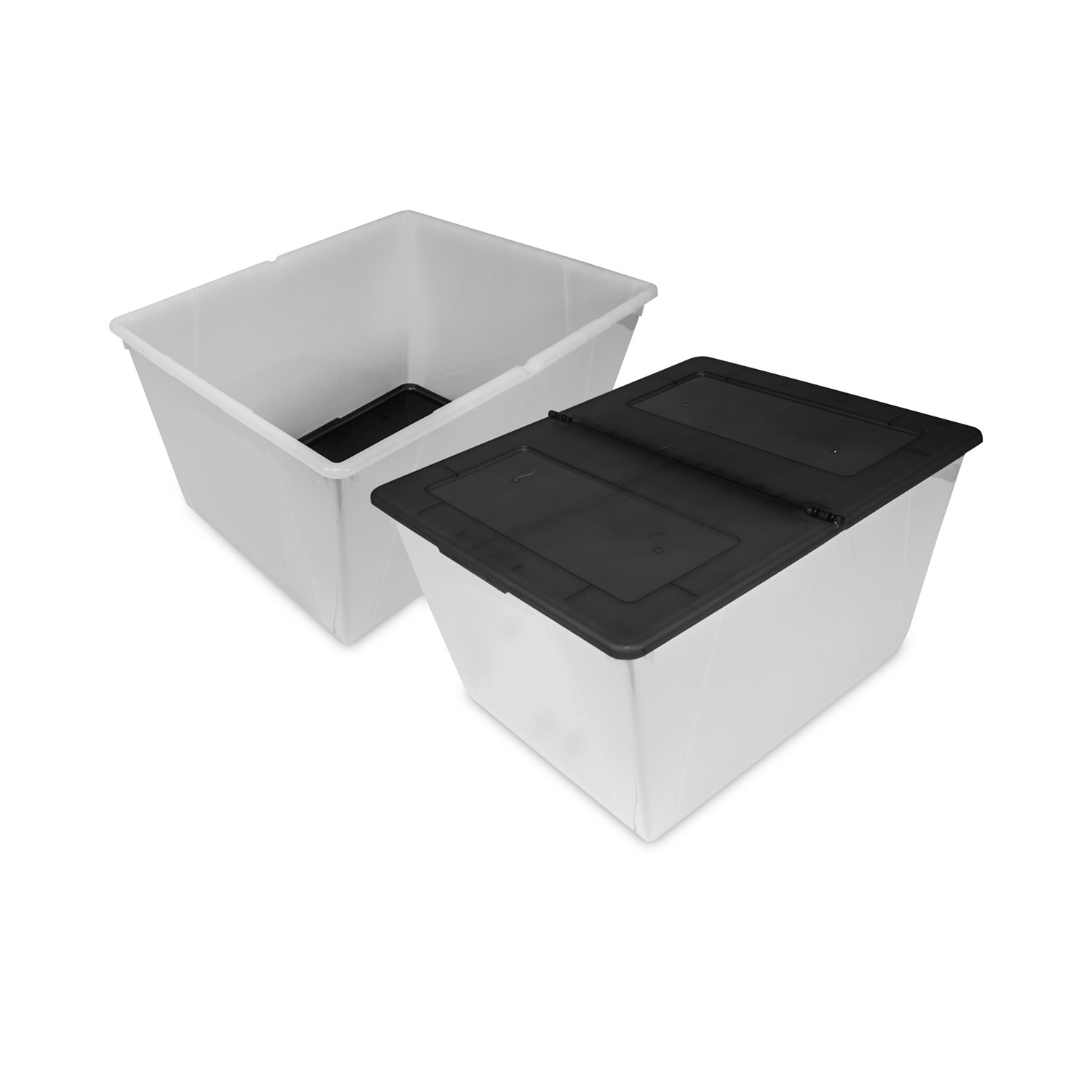 Roughneck Storage Box, 50 gal, 21.2 x 43 x 17.88, Dark Indigo Metallic -  Zerbee