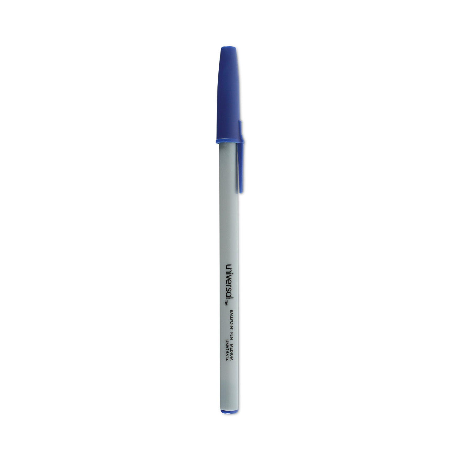 Ballpoint Pen Value Pack, Stick, Medium mm, Blue Ink, Gray Barrel,  60/Pack ADA Business Supplies