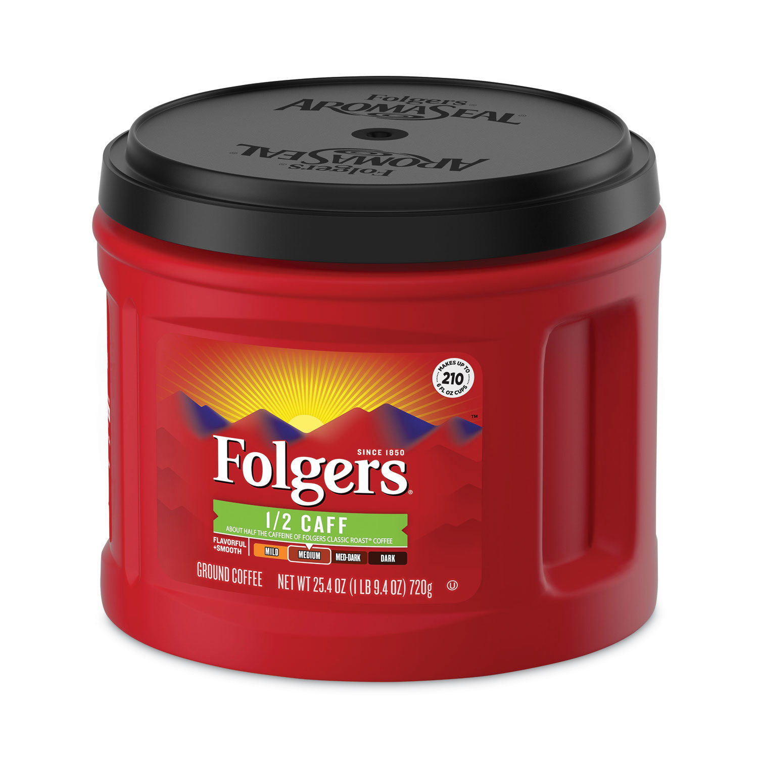 Folgers® Coffee Half Caff 226 Oz Canister United Chemical And Supply 