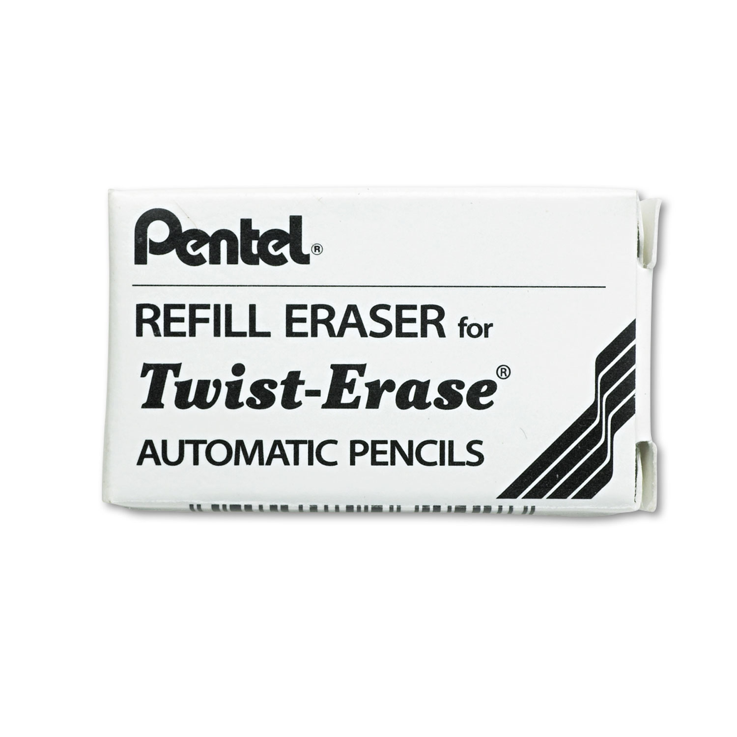  Pentel E10 Eraser Refill for Pentel Twist-Erase Mechanical Pencils, 3/Tube (PENE10) 