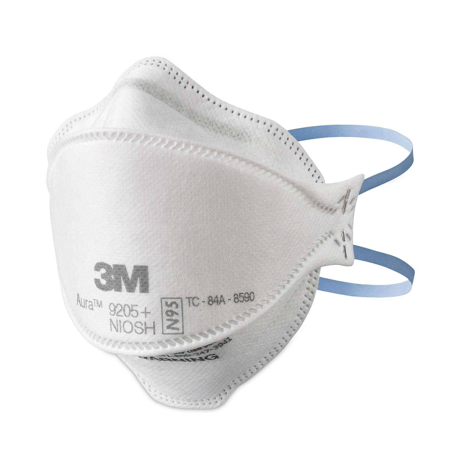 Aura Particulate Respirator 9205+, N95, One Size Fits All, 20/Pack