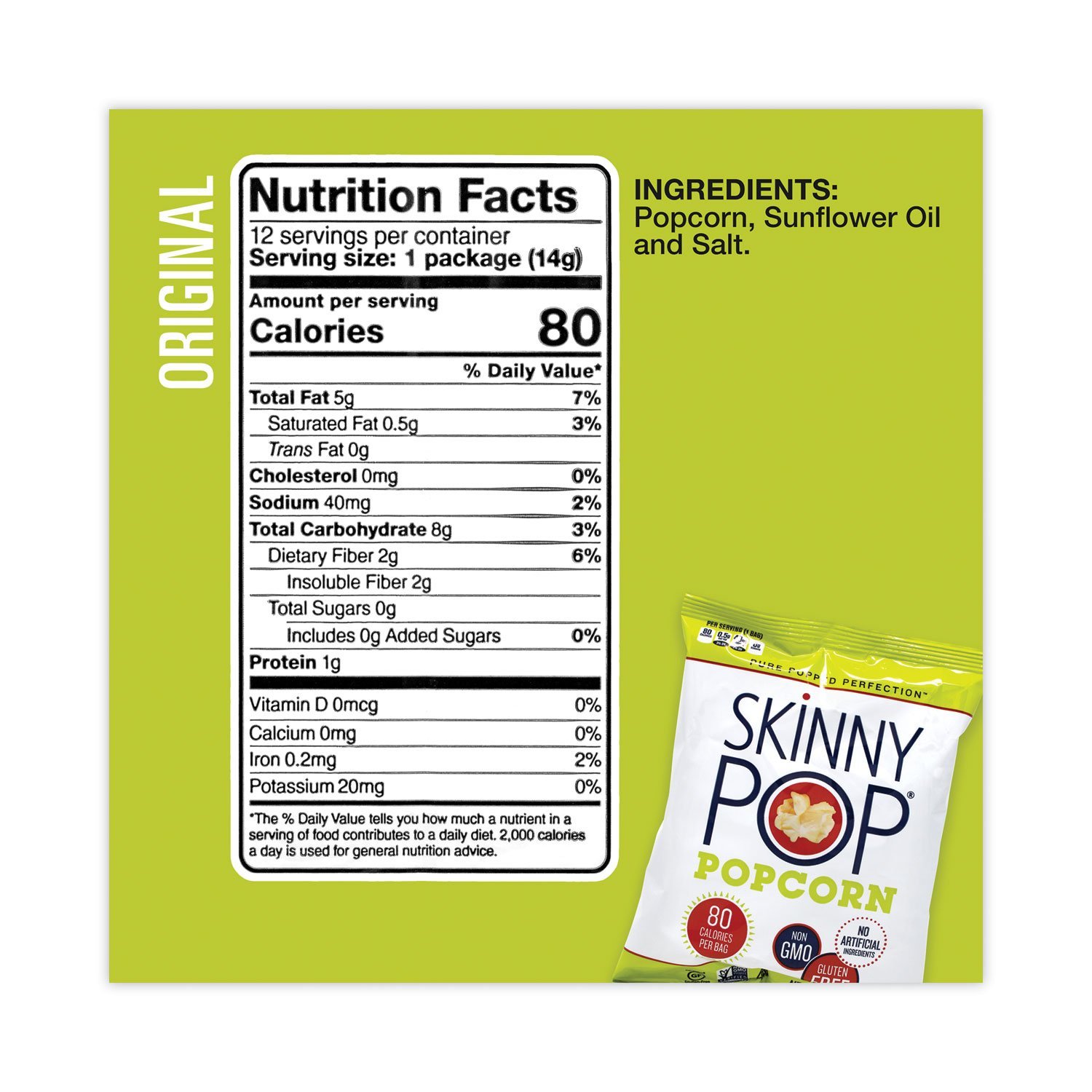 Skinny Pop Variety Snack Pack - Office Depot