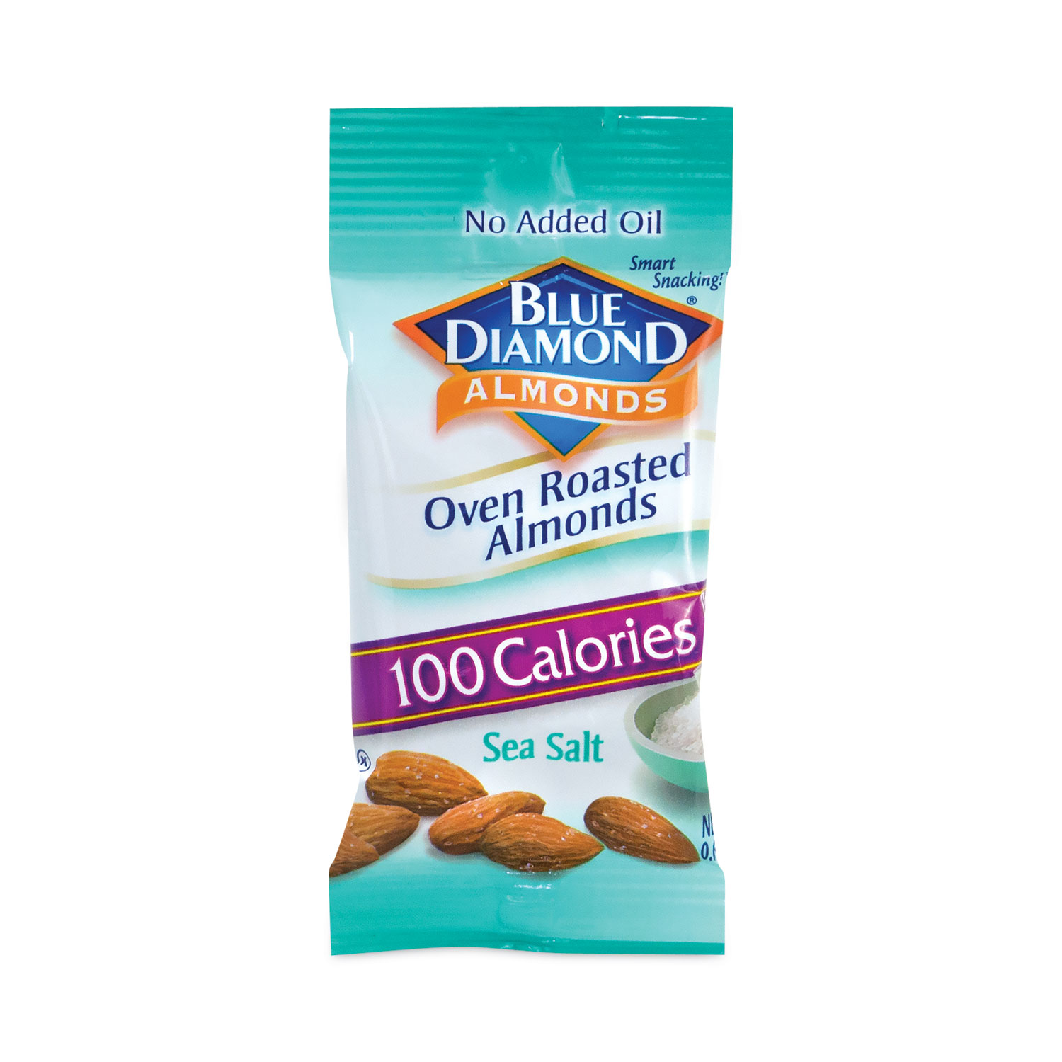 Blue Diamond Almonds, Oven Roasted, Sea Salt, 7 ct