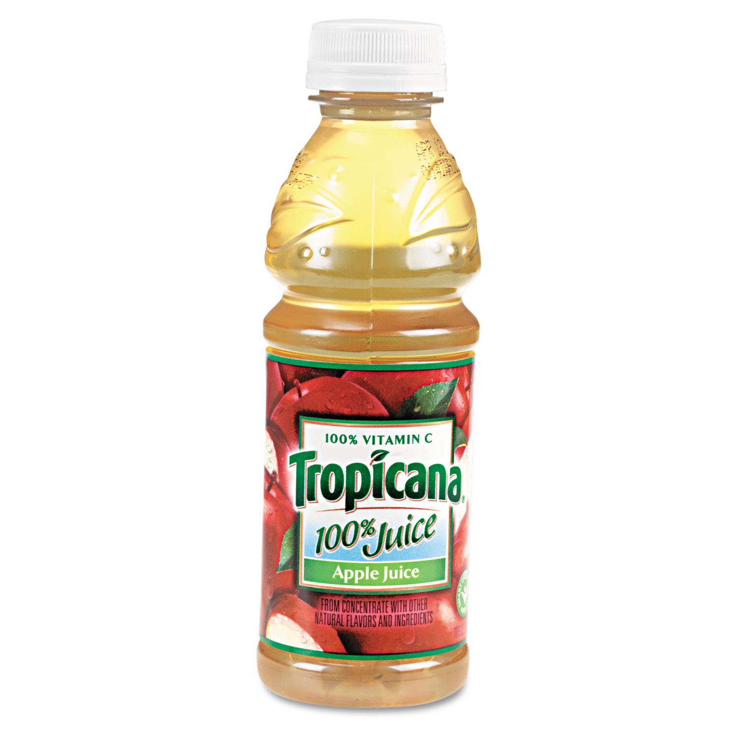 Tropicana 30110 100% Juice, Apple, 10oz Bottle, 24/Carton (QKR57178) .