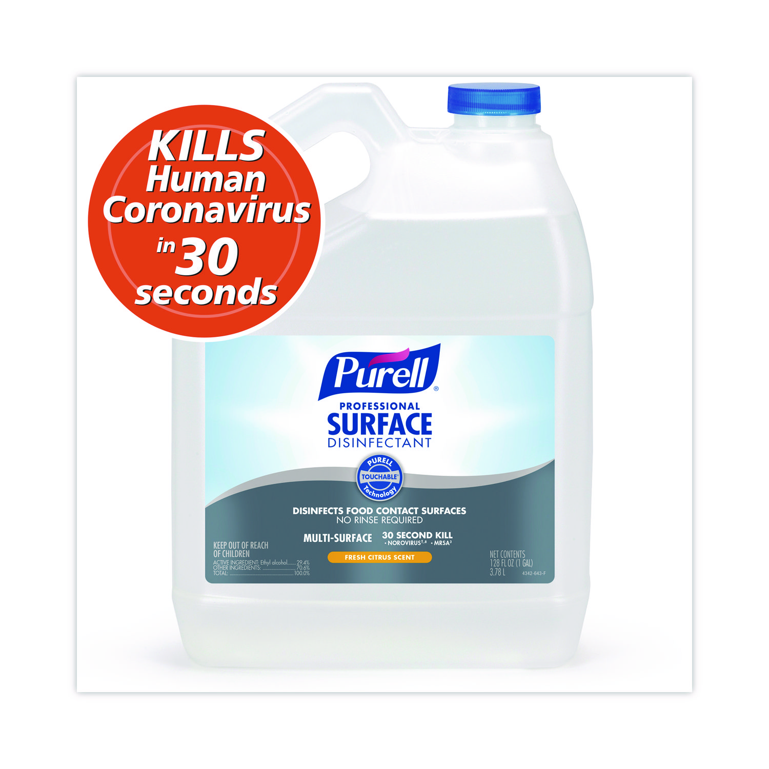 30 Seconds 3.78L Multi-Surface Outdoor Cleaner