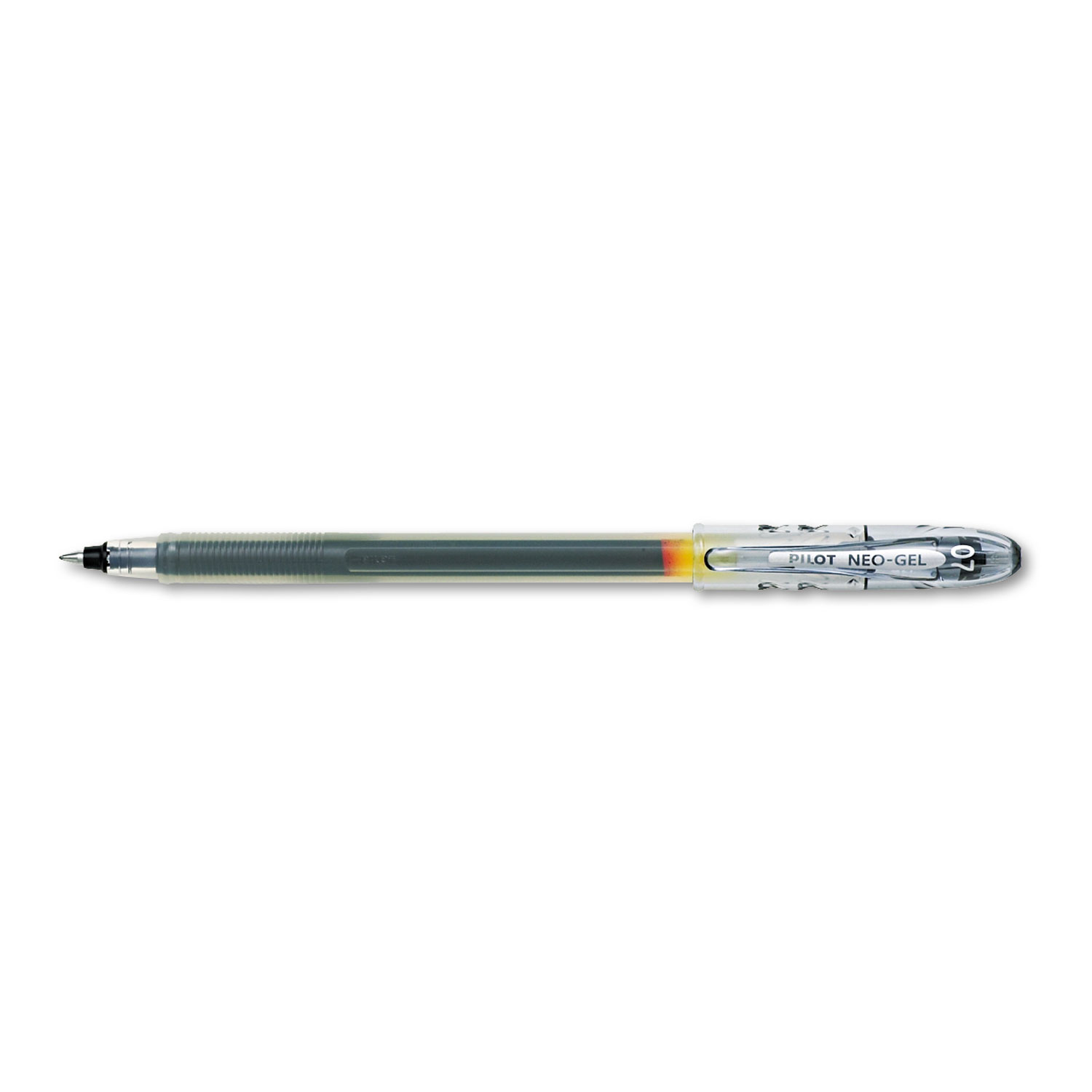  Pilot 14001 Neo-Gel Stick Gel Pen, Fine 0.7mm, Black Ink/Barrel, Dozen (PIL14001) 